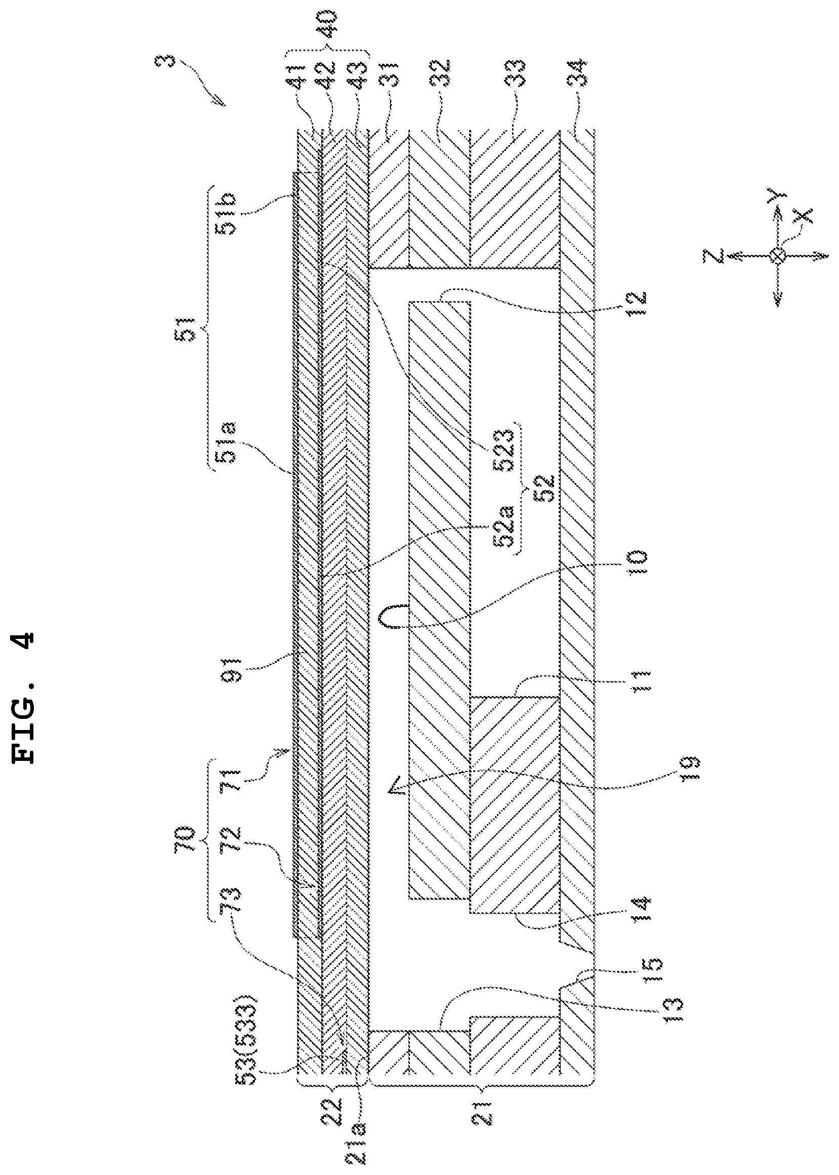 Patent US12311665 Figure 4 – Liquid discharge head