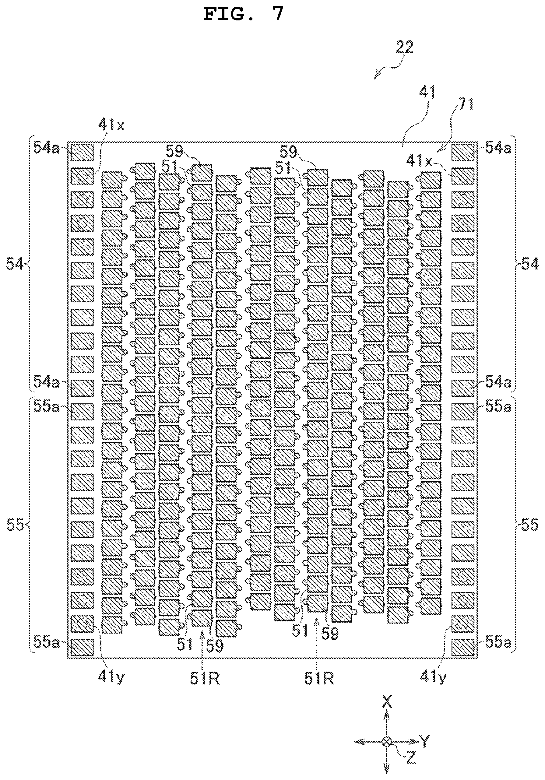 Patent US12311665 Figure 7 – Liquid discharge head