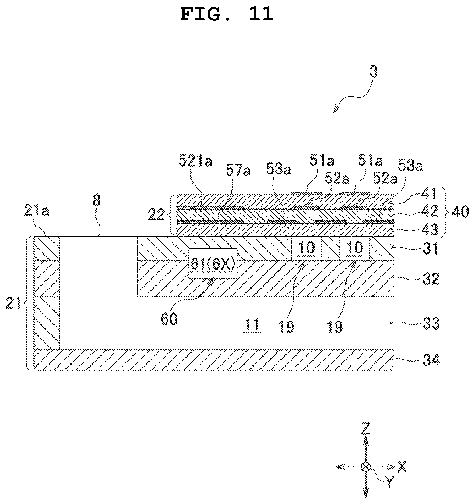 Patent US12311665 Figure 11 – Liquid discharge head