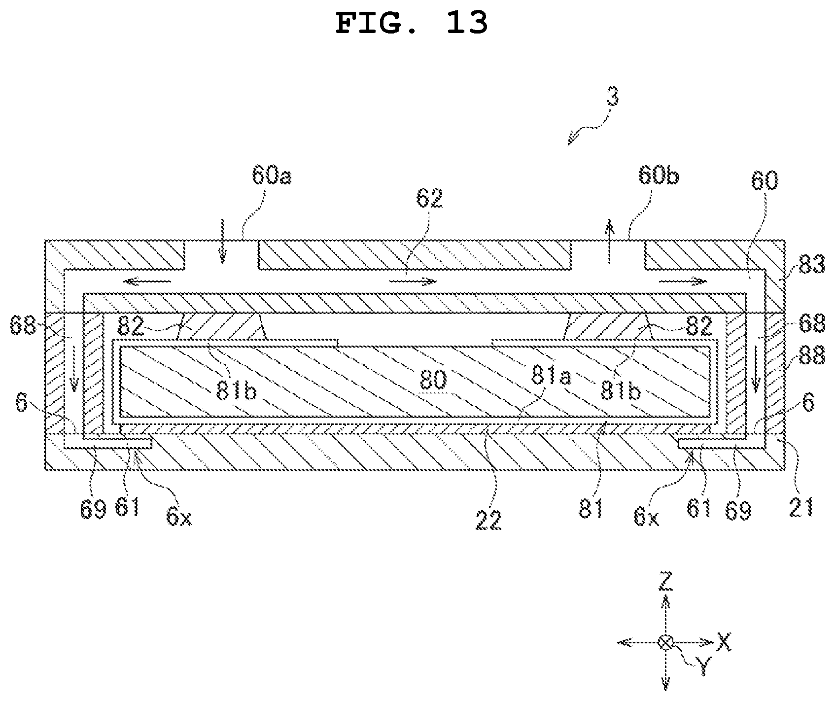 Patent US12311665 Figure 13 – Liquid discharge head