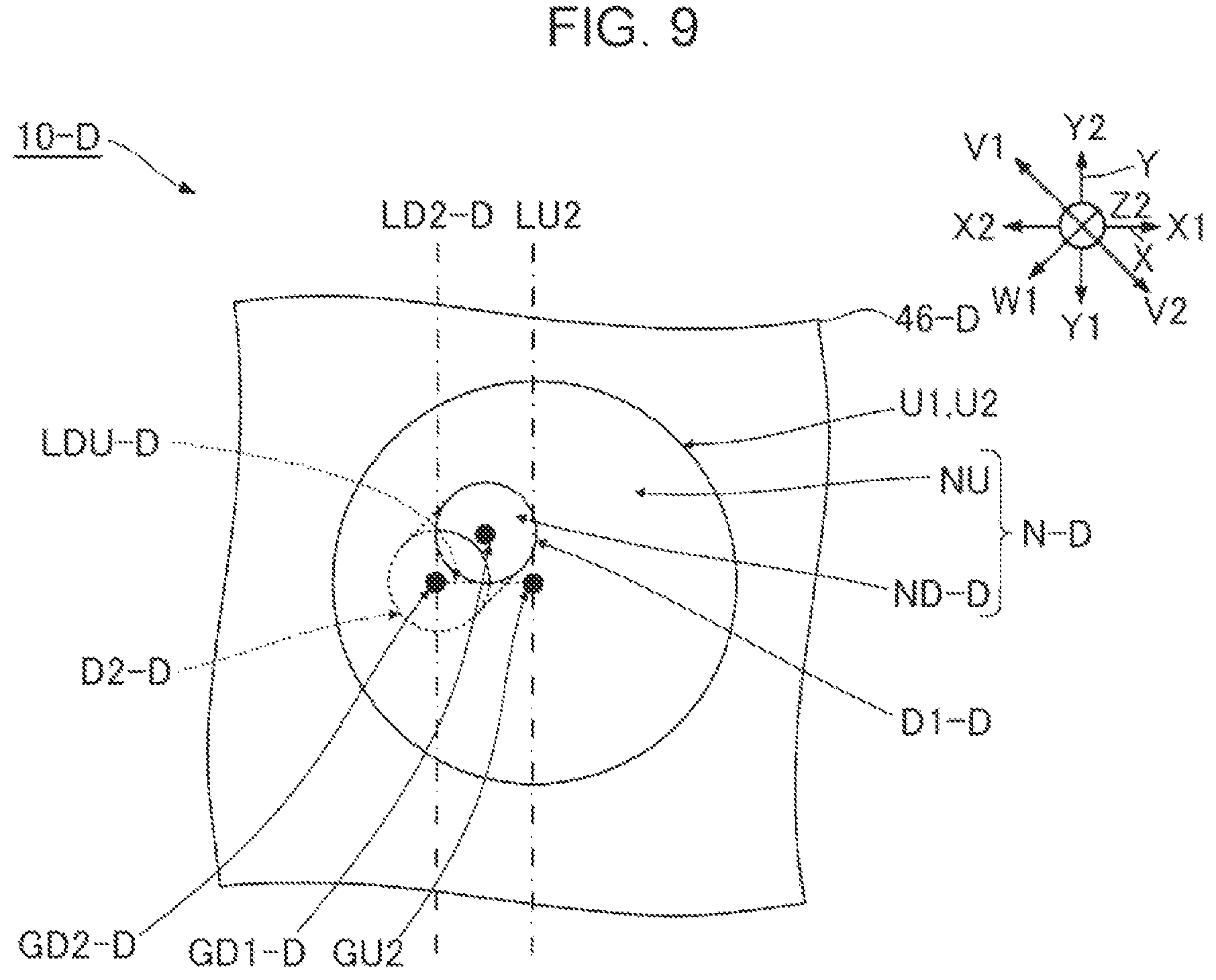 Patent US12311666 Figure 6 – Liquid ejecting head, liquid ejecting apparatus, and nozzle substrate
