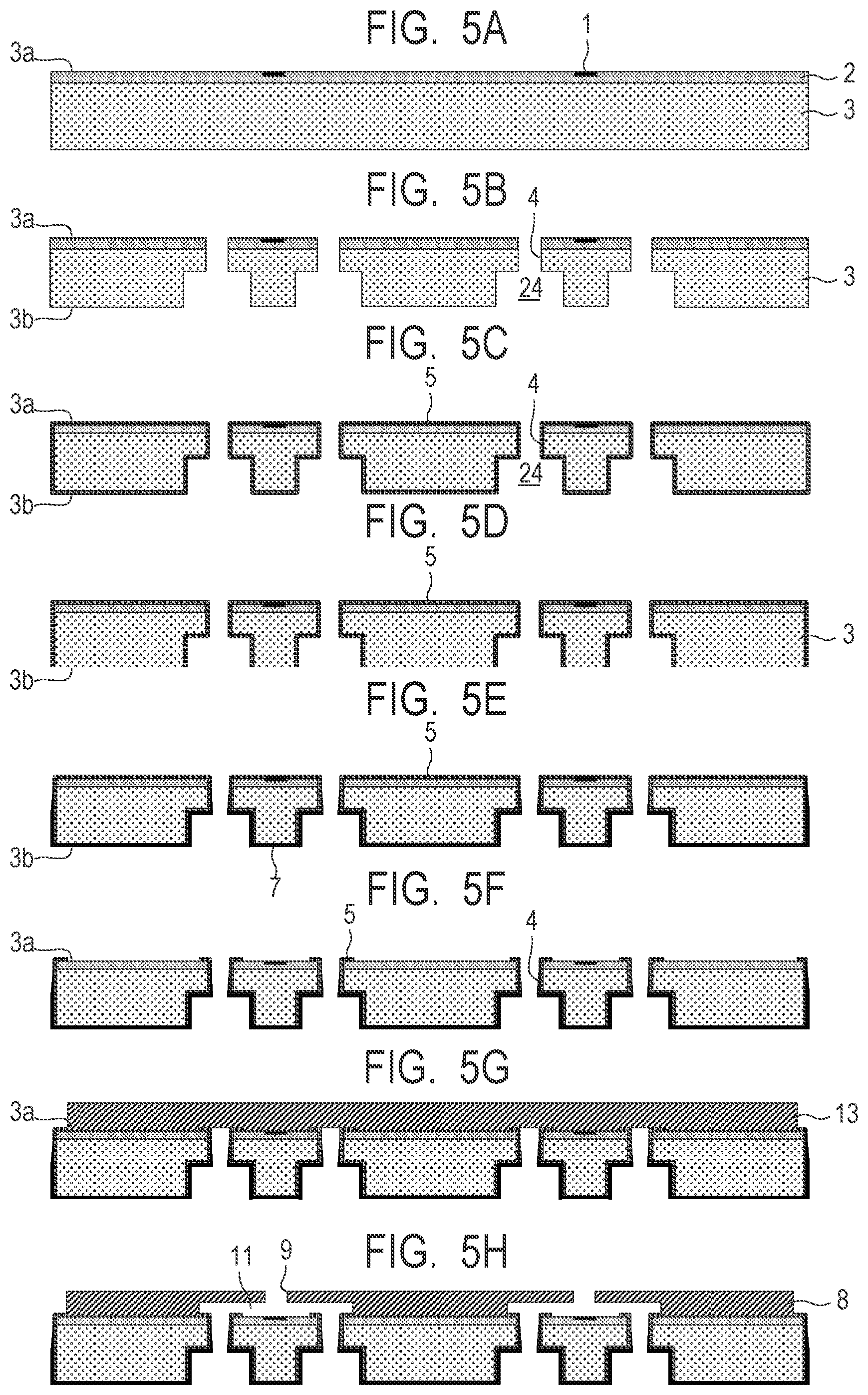 Patent US12311667 Figure 5 – Liquid ejection head and method for manufacturing the same