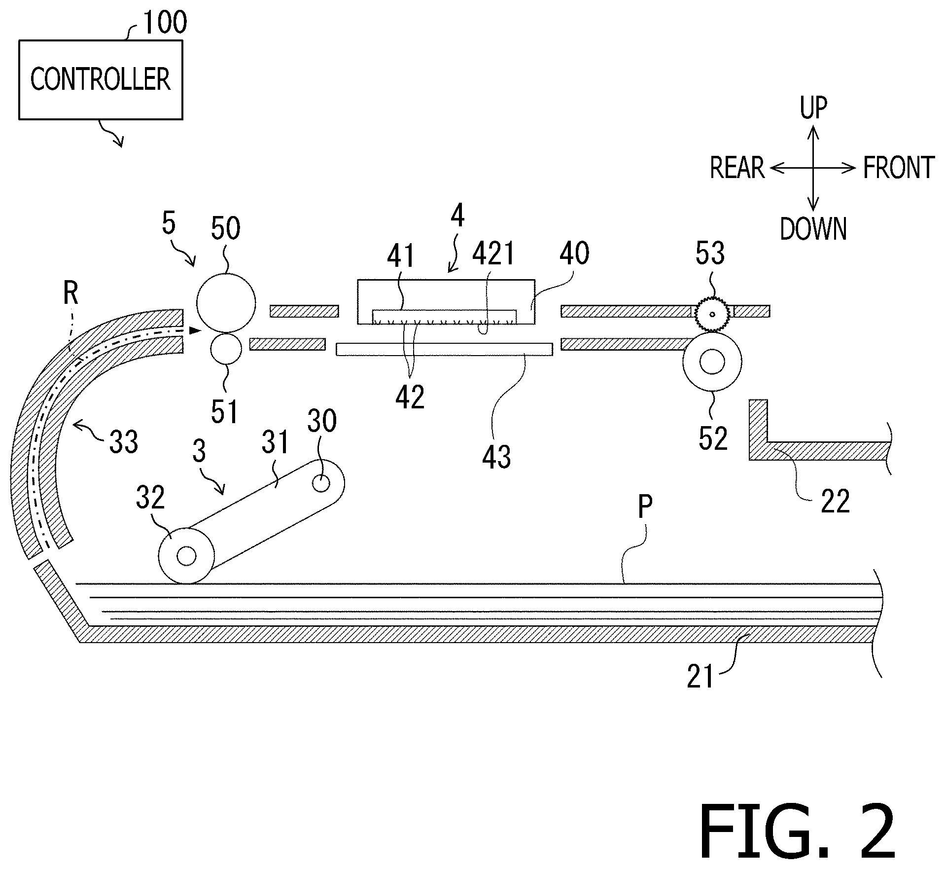 Patent US12311668 Figure 2 – Liquid discharging apparatus