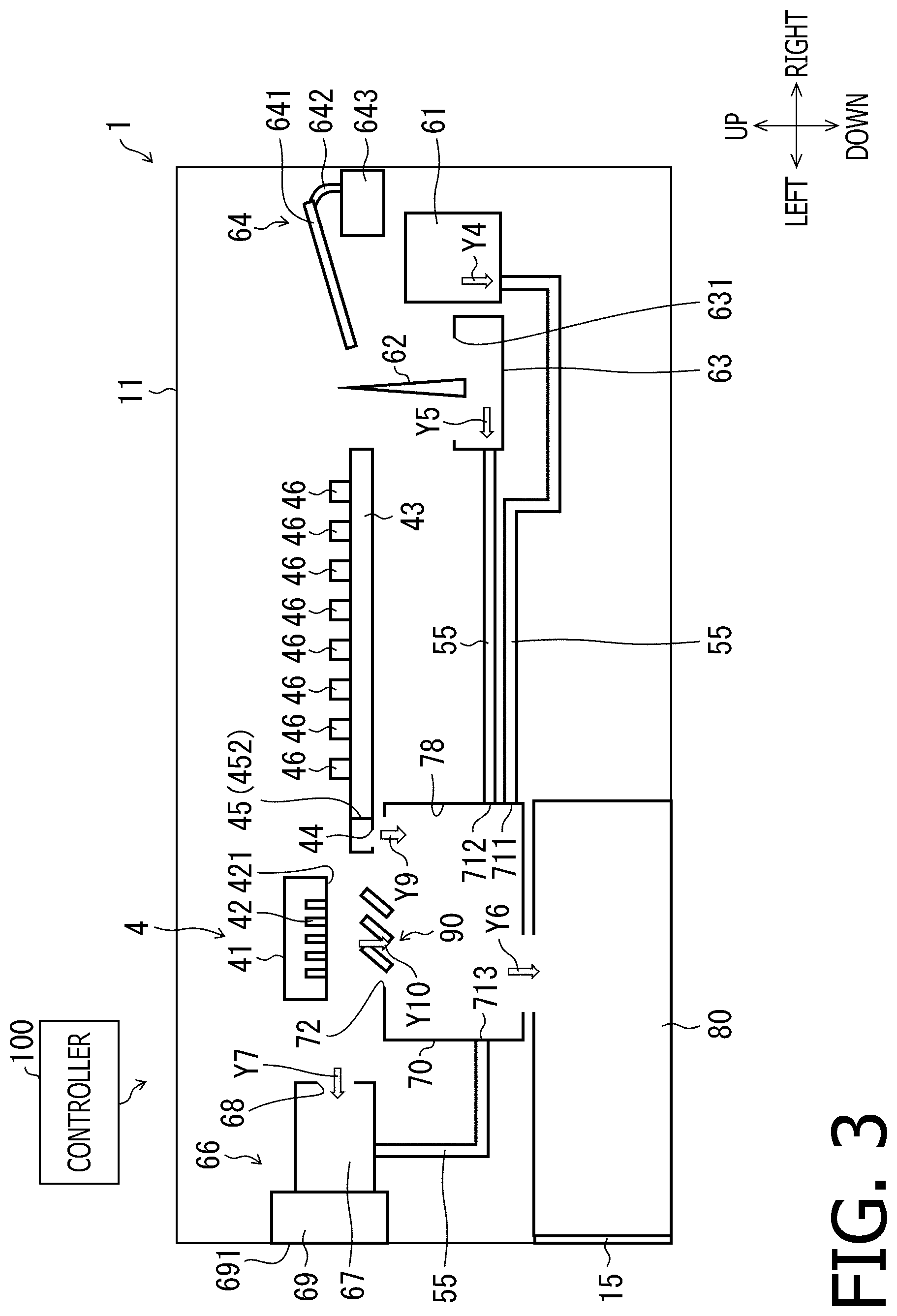 Patent US12311668 Figure 3 – Liquid discharging apparatus