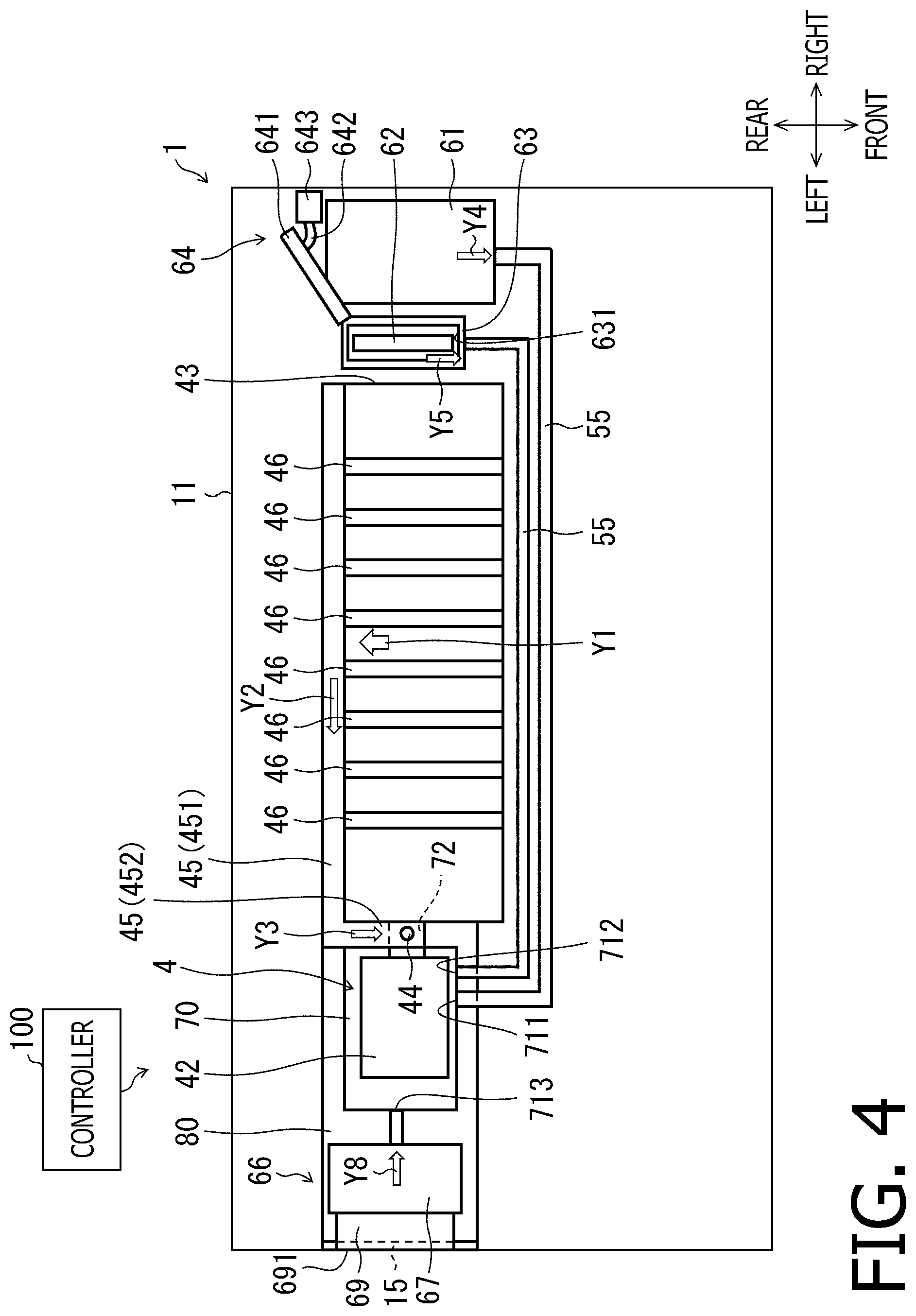 Patent US12311668 Figure 4 – Liquid discharging apparatus