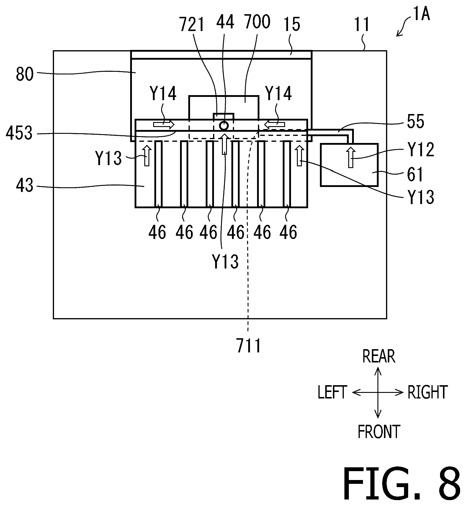Patent US12311668 Figure 8 – Liquid discharging apparatus
