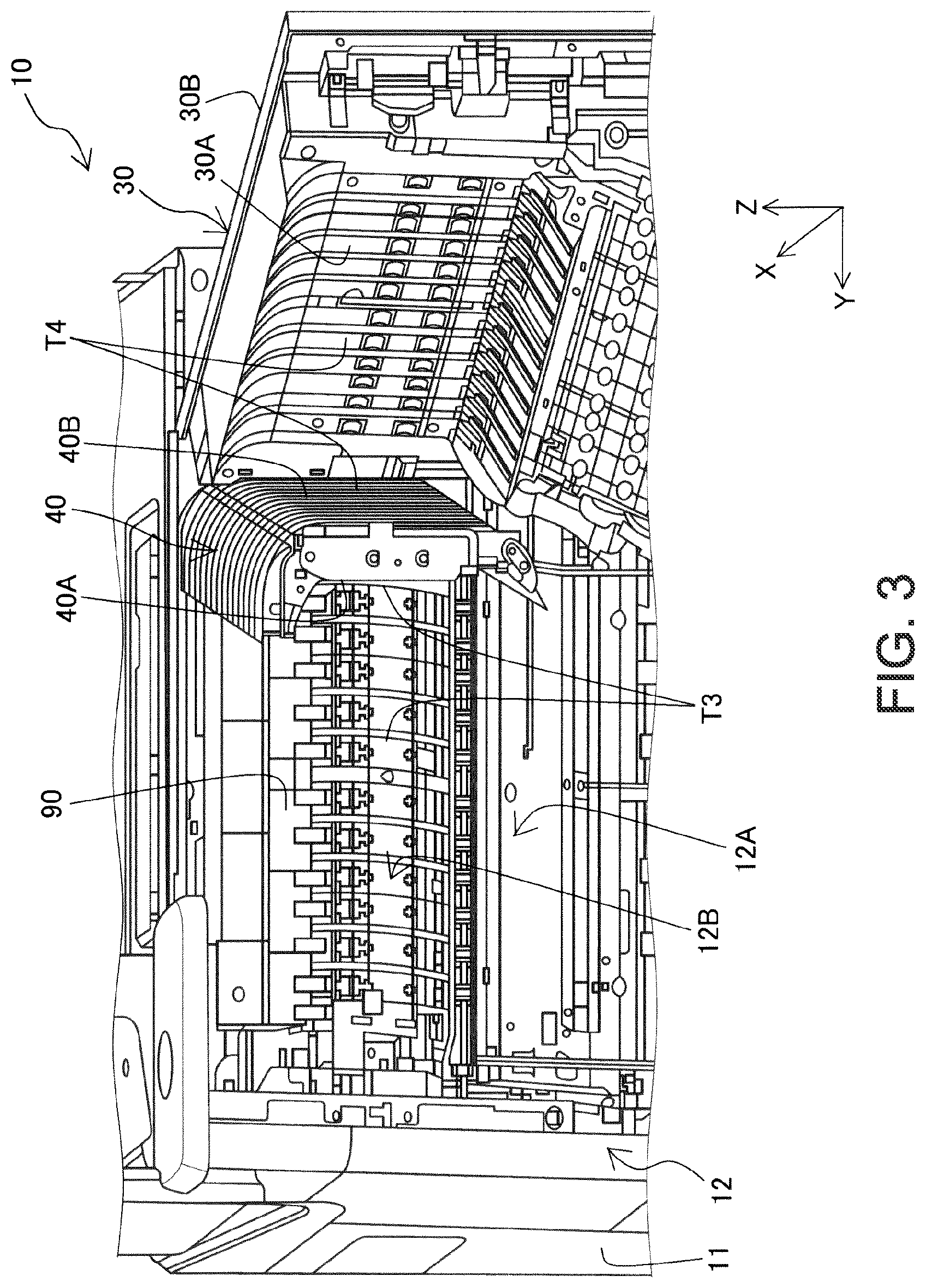 Patent US12311681 Figure 3 – Medium transport device and recording apparatus