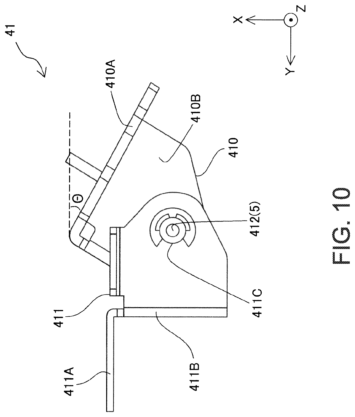 Patent US12311681 Figure 10 – Medium transport device and recording apparatus