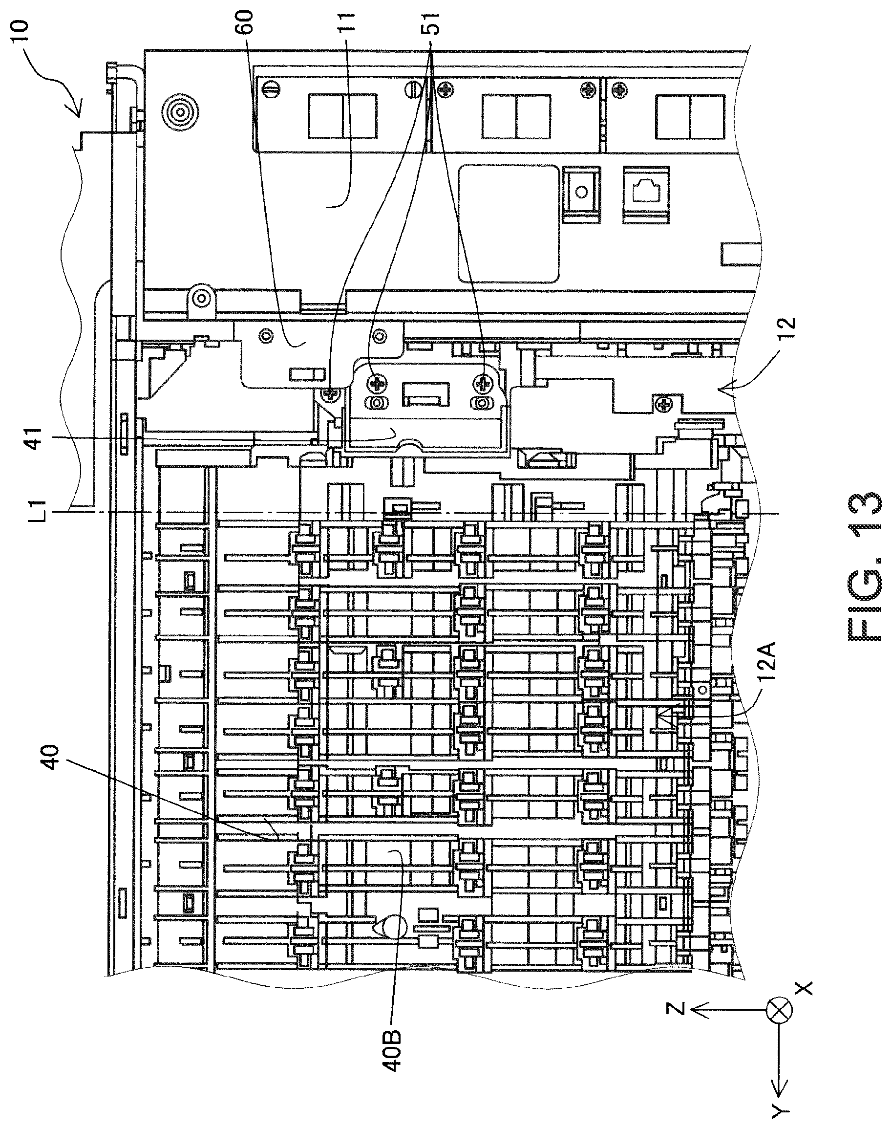 Patent US12311681 Figure 13 – Medium transport device and recording apparatus