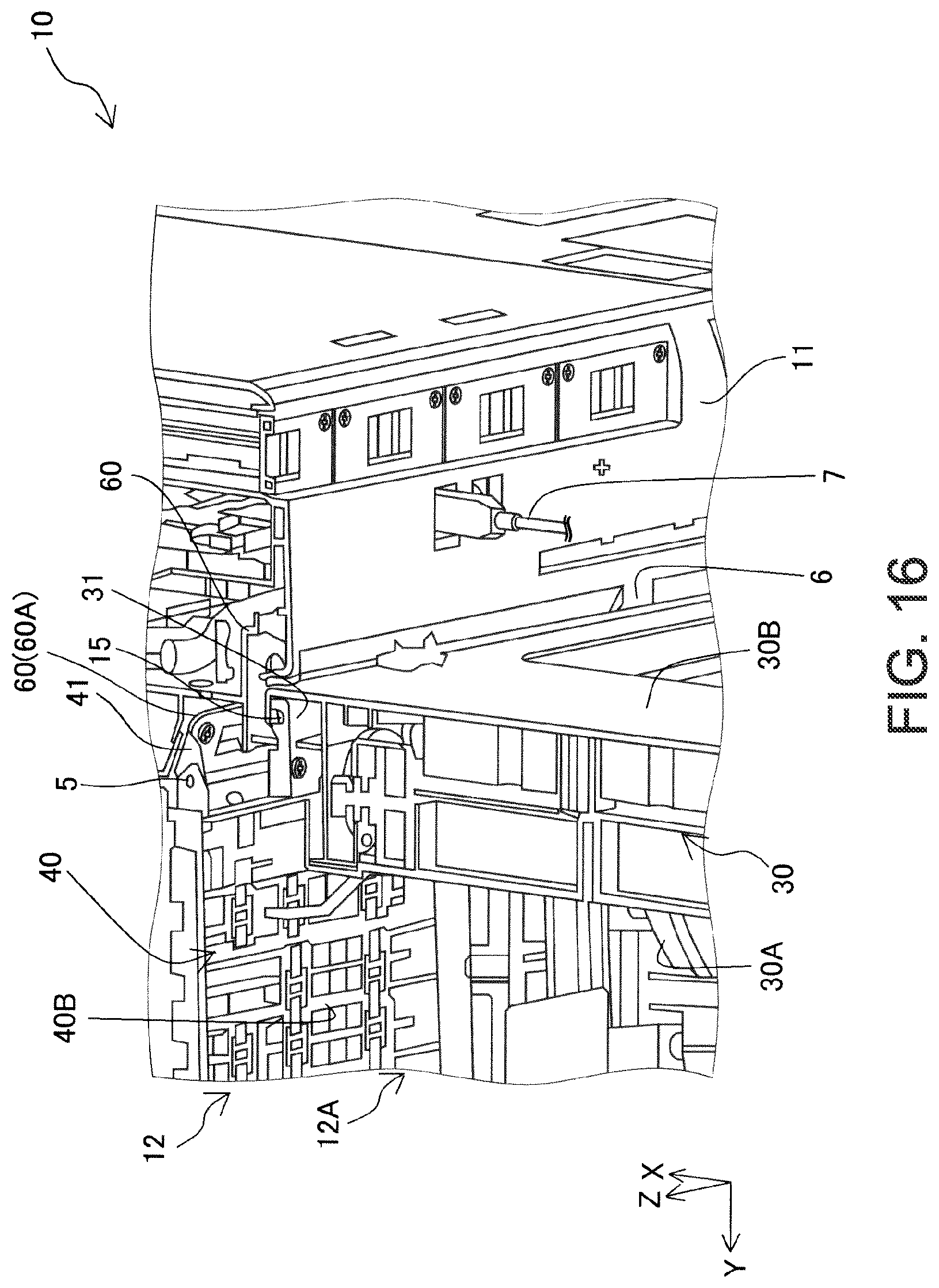 Patent US12311681 Figure 16 – Medium transport device and recording apparatus