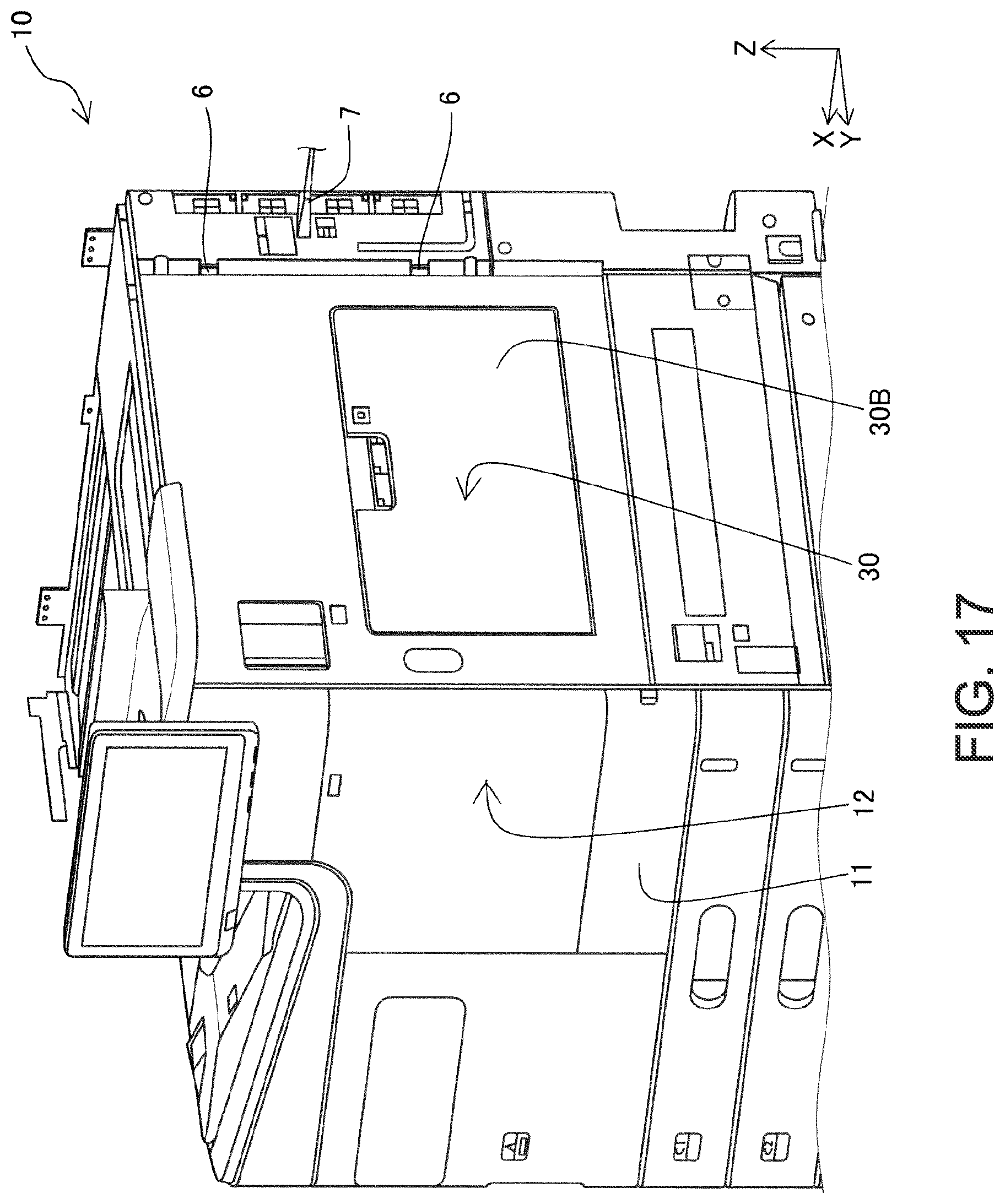 Patent US12311681 Figure 17 – Medium transport device and recording apparatus