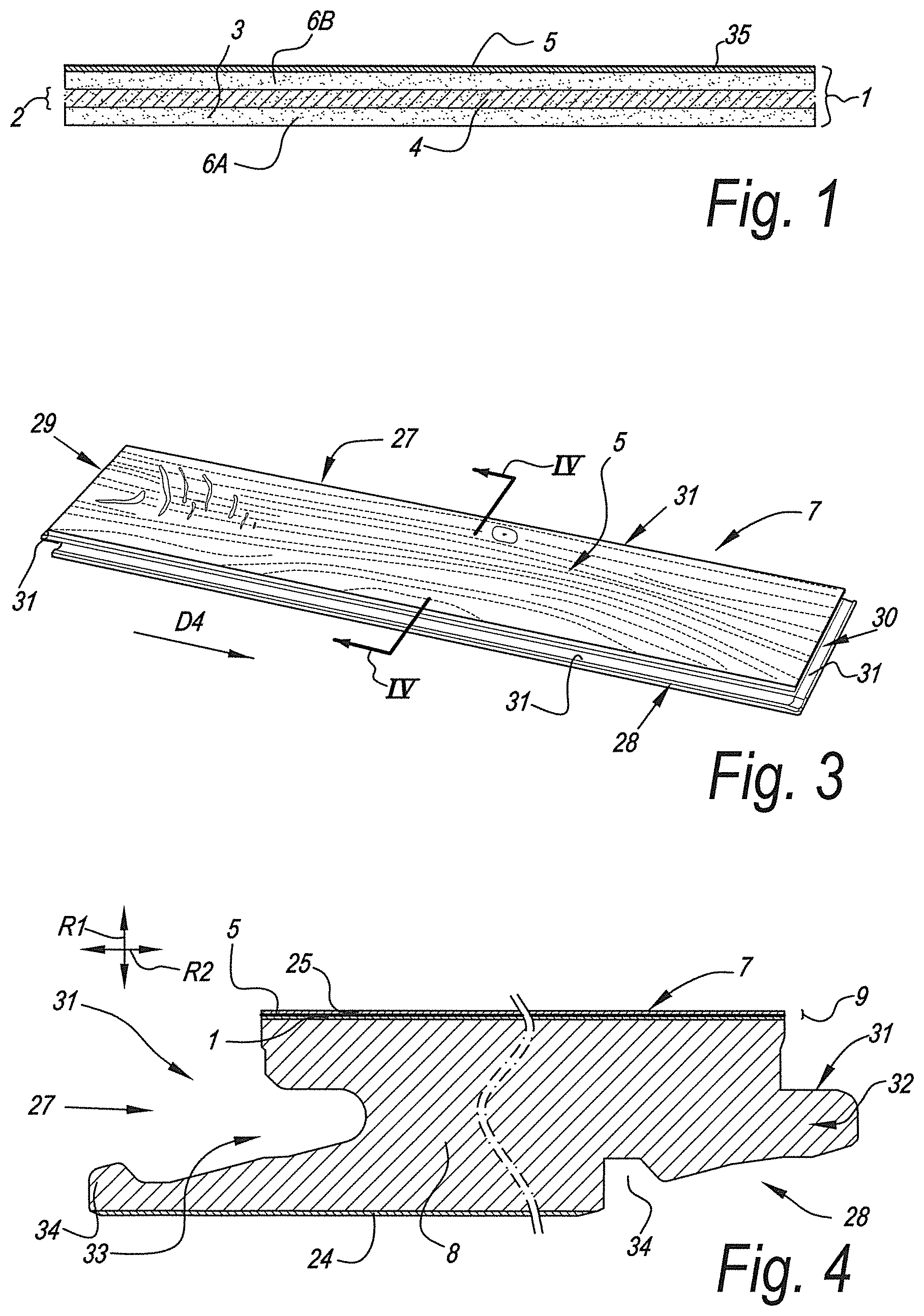 Patent US12311686 Figure 1 – Methods for manufacturing panels having a decorative surface