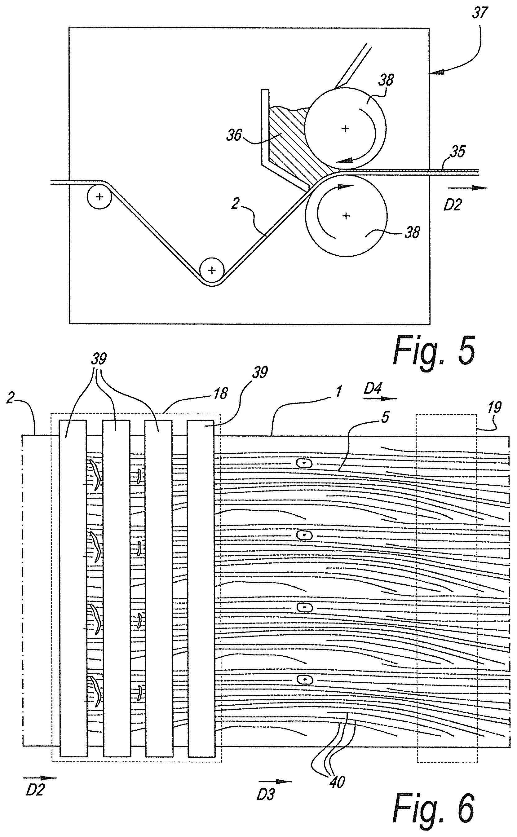 Patent US12311686 Figure 3 – Methods for manufacturing panels having a decorative surface