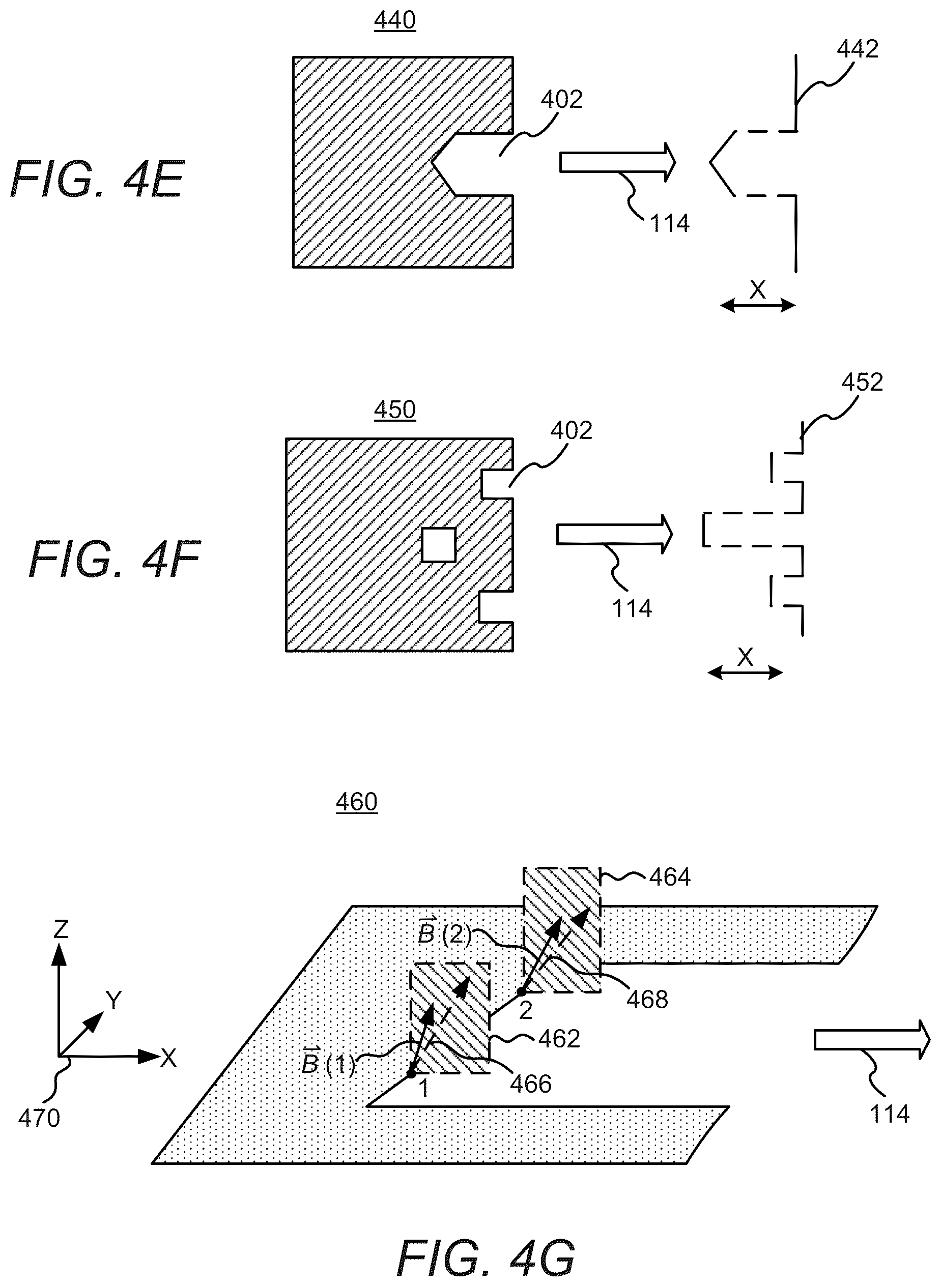 Patent US12311691 Figure 8 – Orienting magnetically-orientable flakes