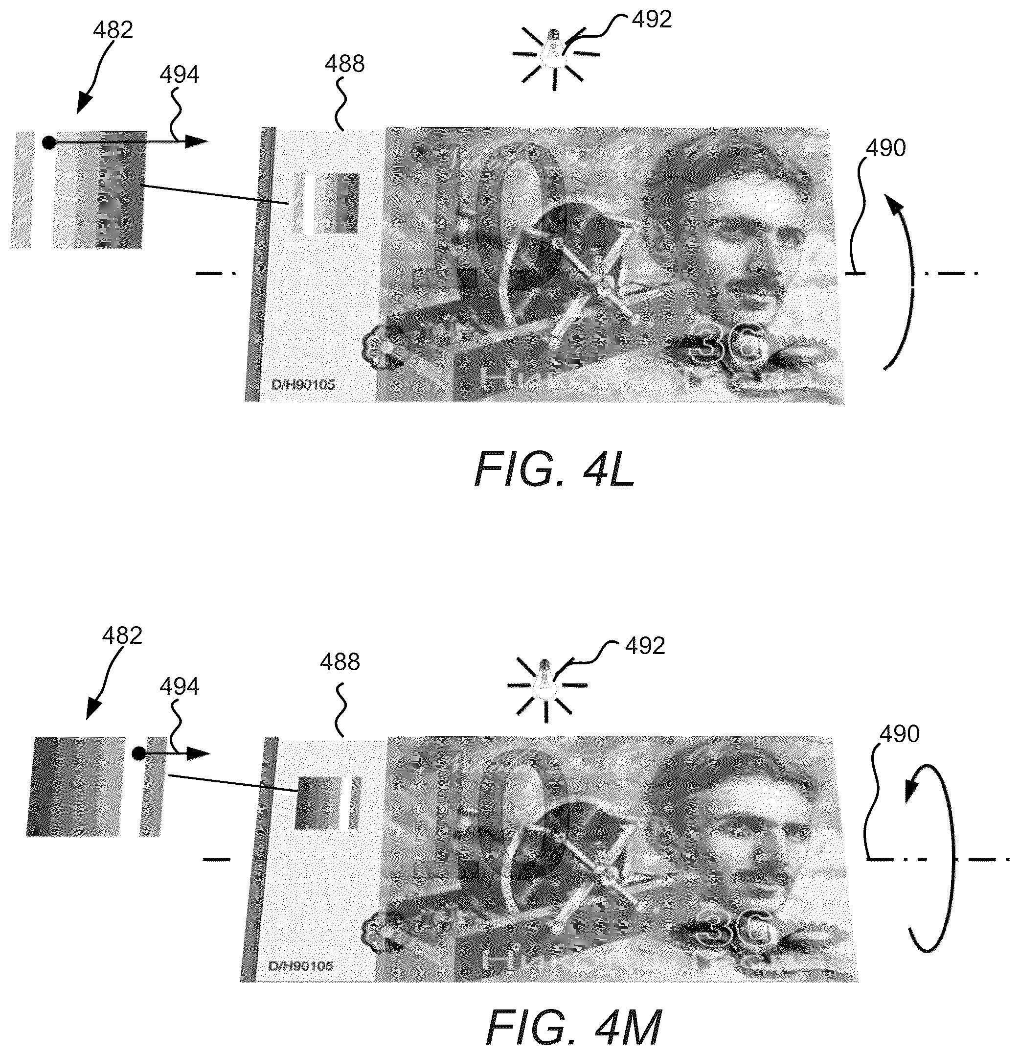 Patent US12311691 Figure 11 – Orienting magnetically-orientable flakes