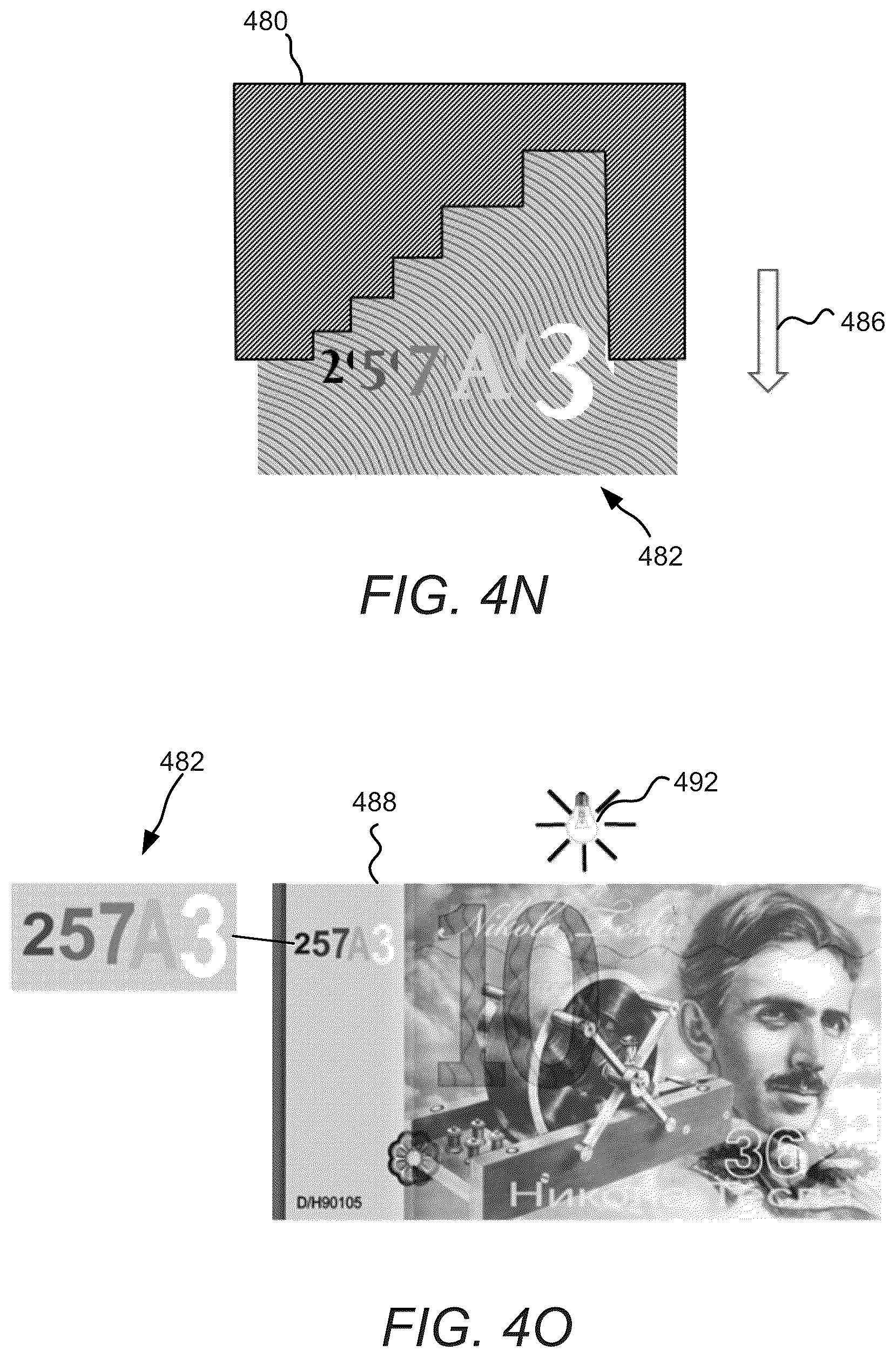 Patent US12311691 Figure 12 – Orienting magnetically-orientable flakes