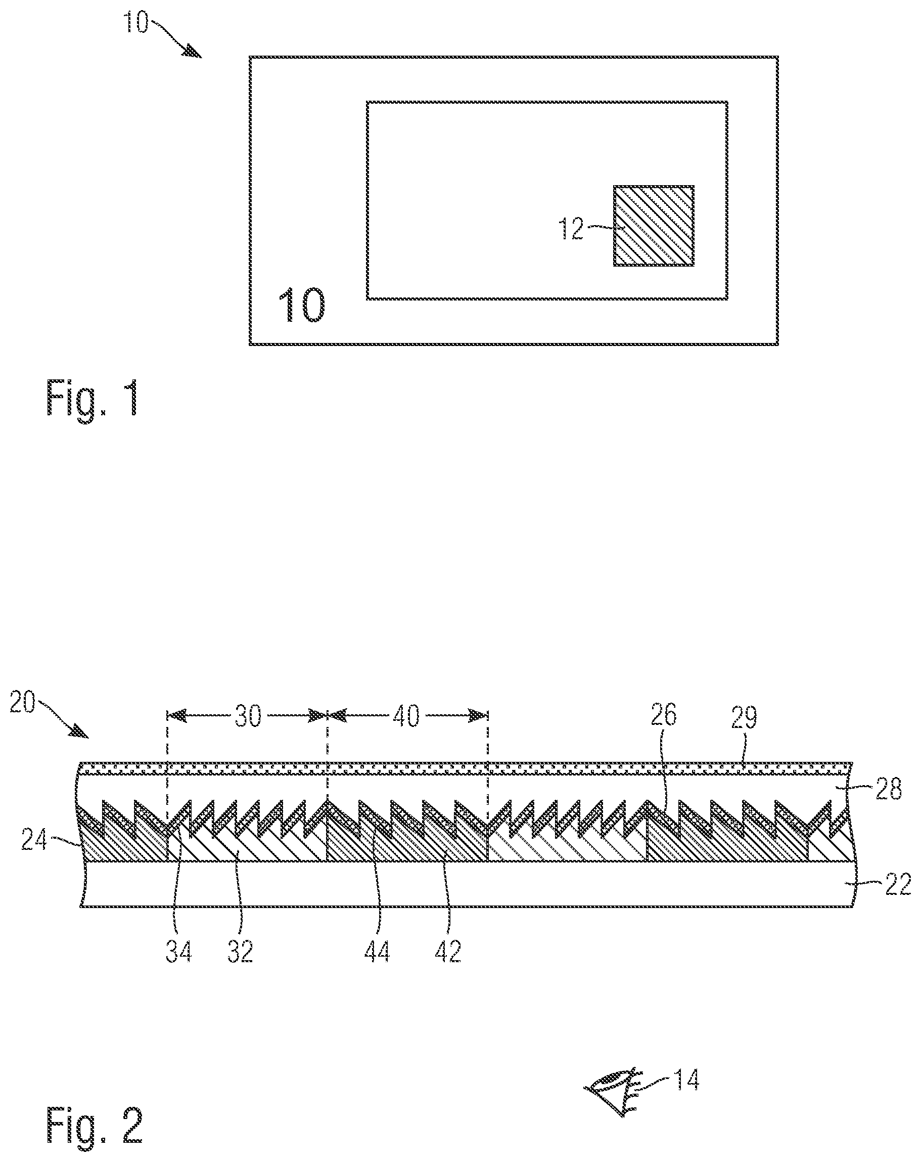 Patent US12311692 Figure 1 – Optically variable security element, production process and embossing arrangement
