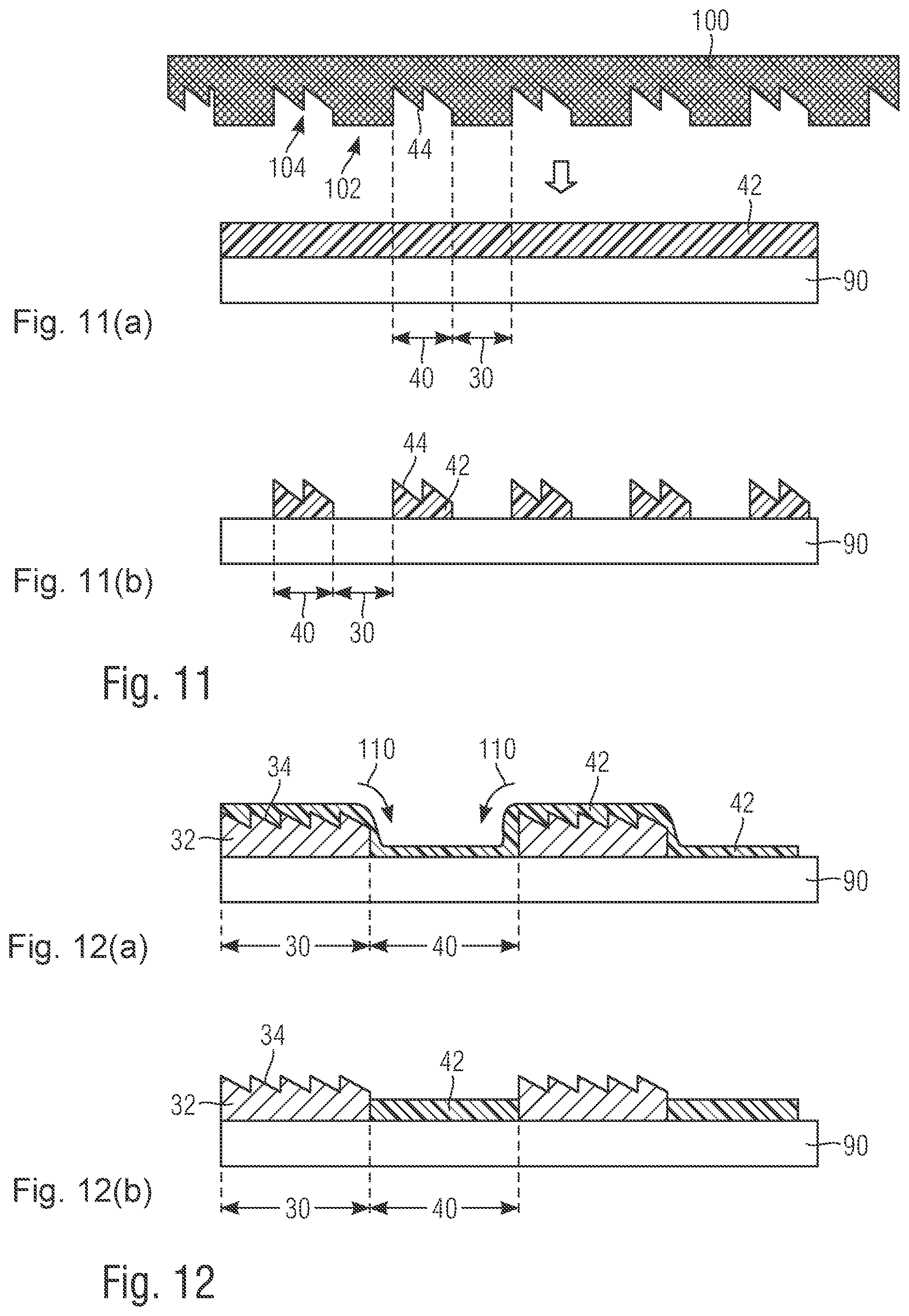 Patent US12311692 Figure 10 – Optically variable security element, production process and embossing arrangement