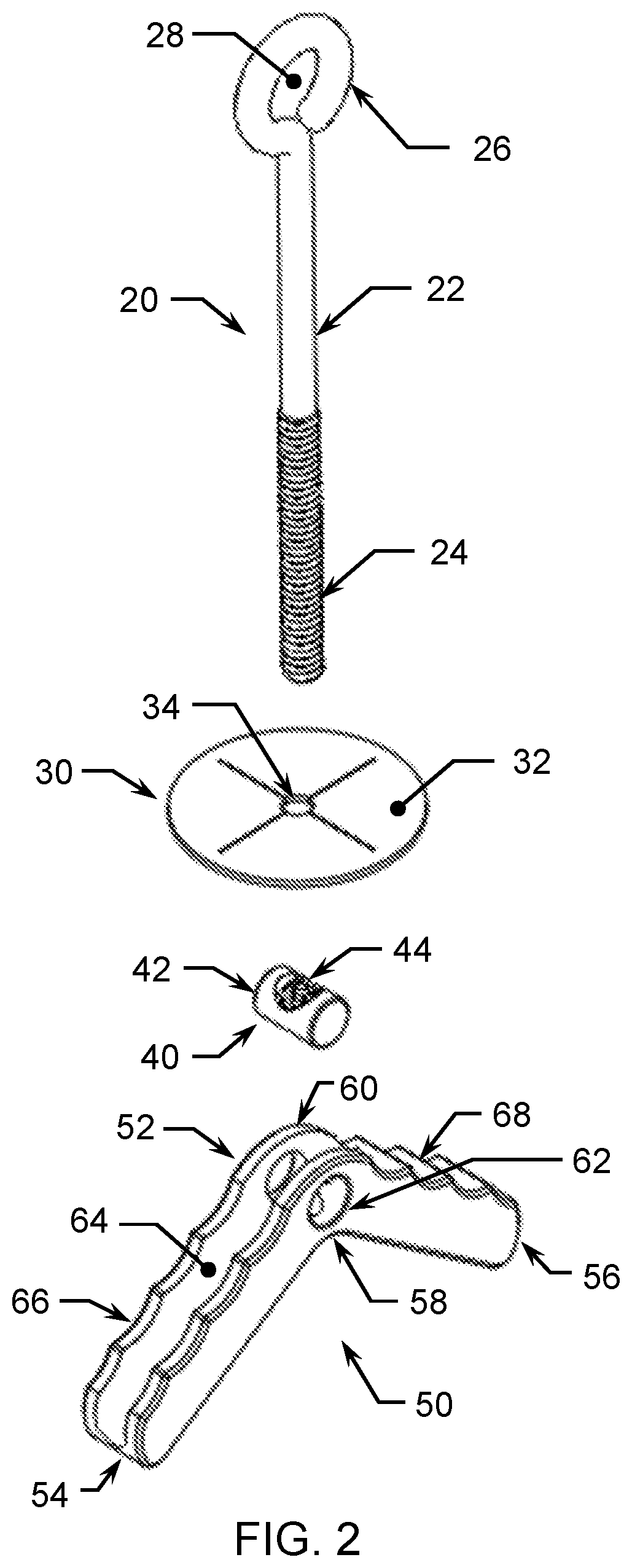Patent US12311695 Figure 2 – Taxidermy display apparatus and method of use