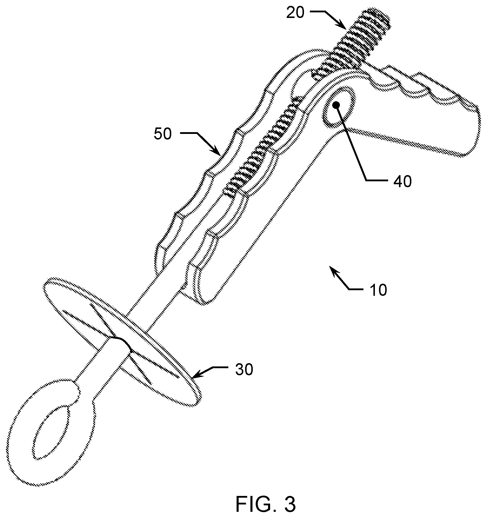 Patent US12311695 Figure 3 – Taxidermy display apparatus and method of use