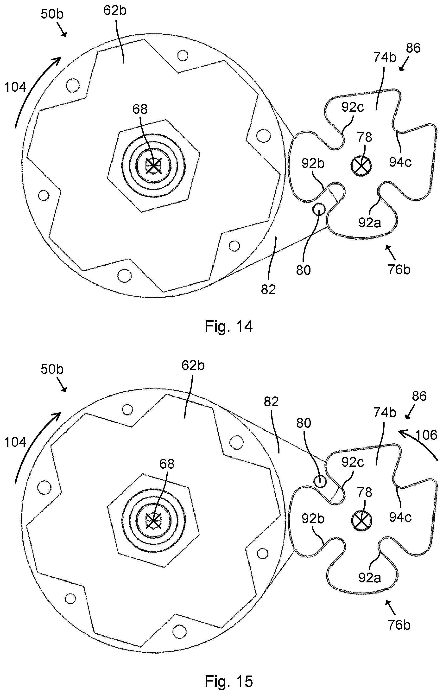 Patent US12311697 Figure 12 – Arrangement for limiting rotation, and robot
