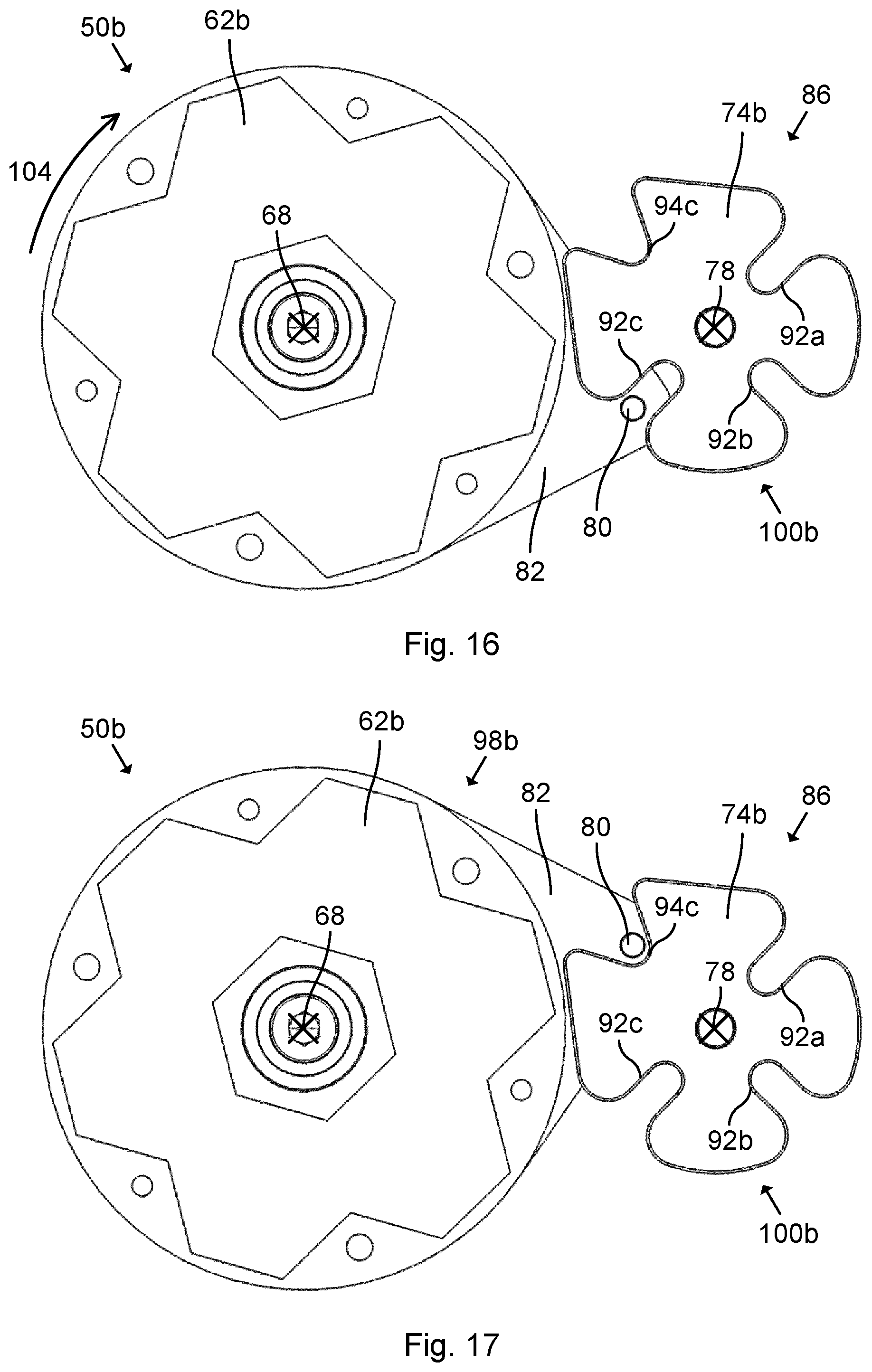 Patent US12311697 Figure 13 – Arrangement for limiting rotation, and robot