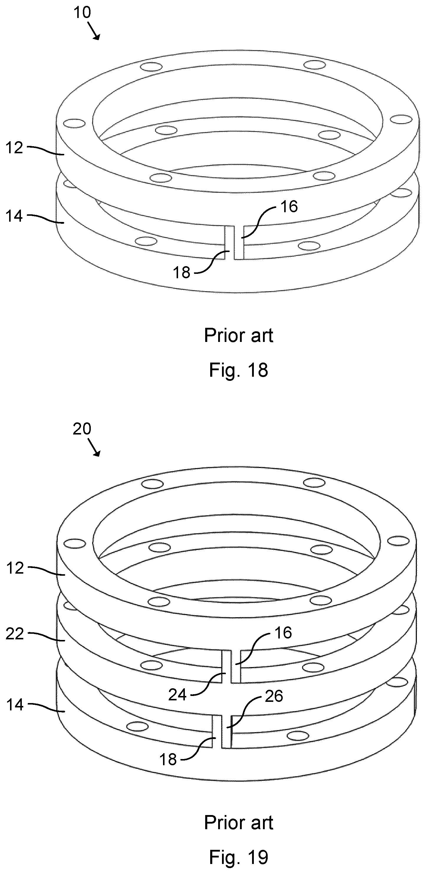 Patent US12311697 Figure 14 – Arrangement for limiting rotation, and robot