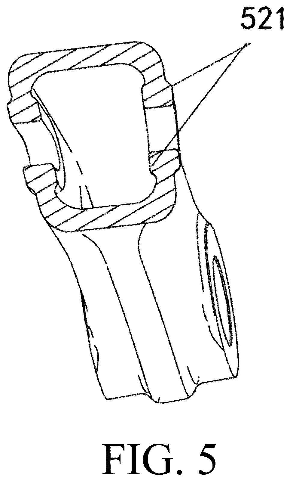 Patent US12311698 Figure 5 – Integrated axle assembly and structural assembly