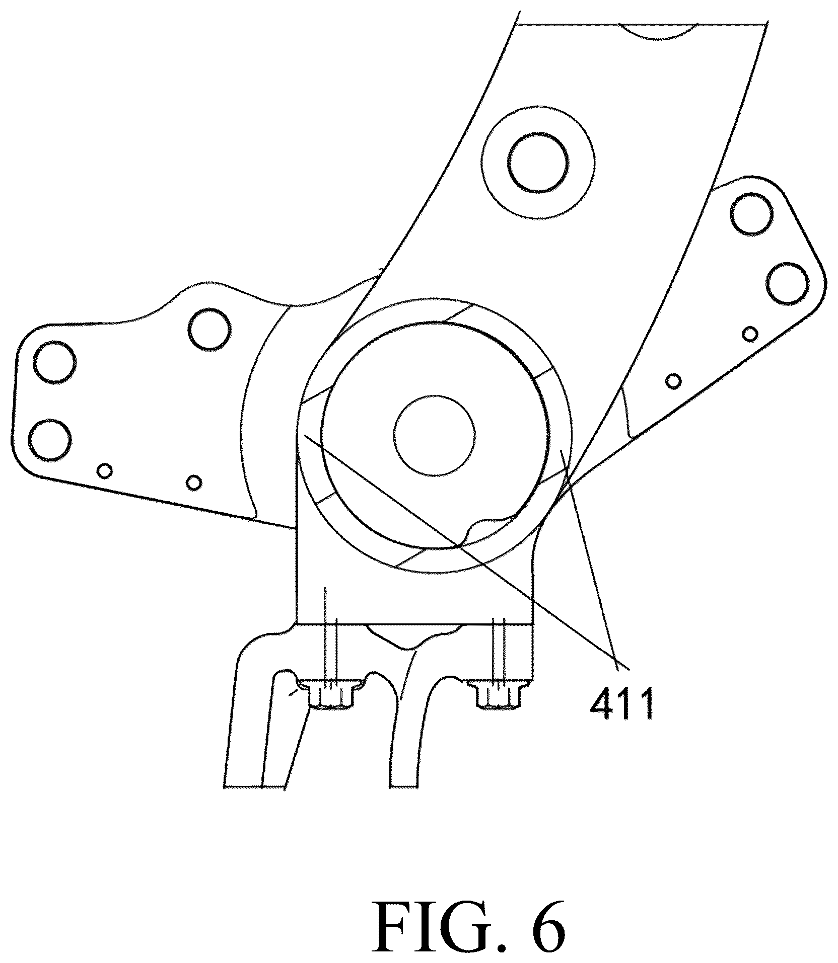 Patent US12311698 Figure 6 – Integrated axle assembly and structural assembly