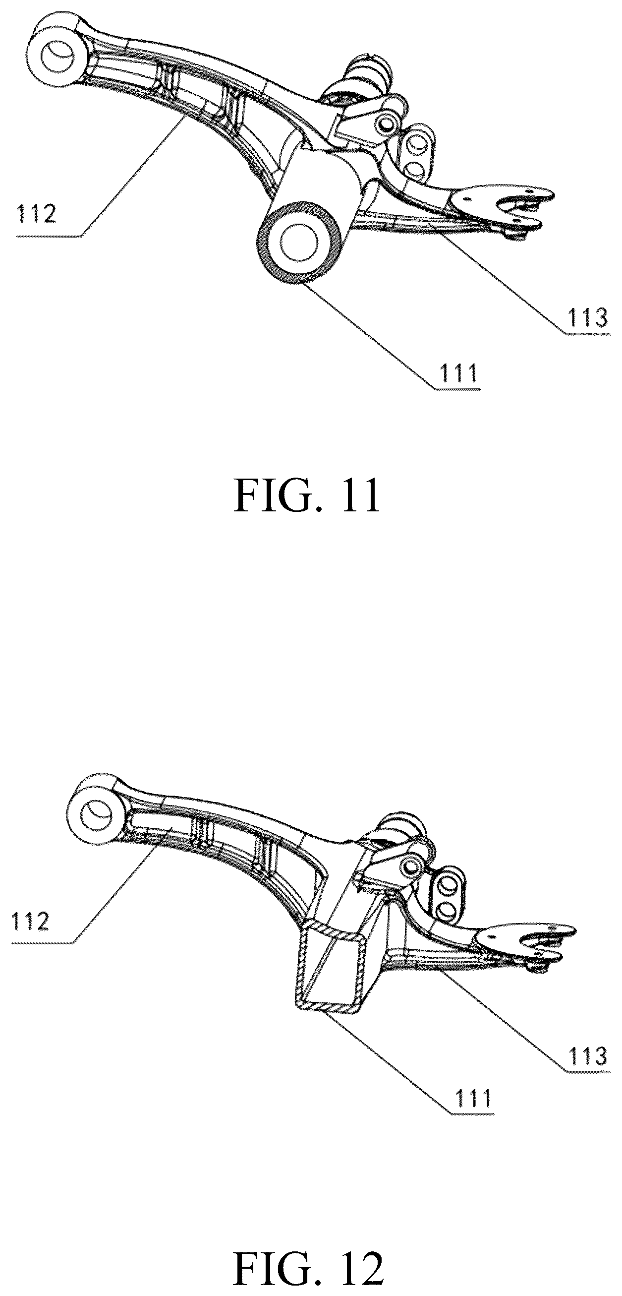 Patent US12311698 Figure 10 – Integrated axle assembly and structural assembly