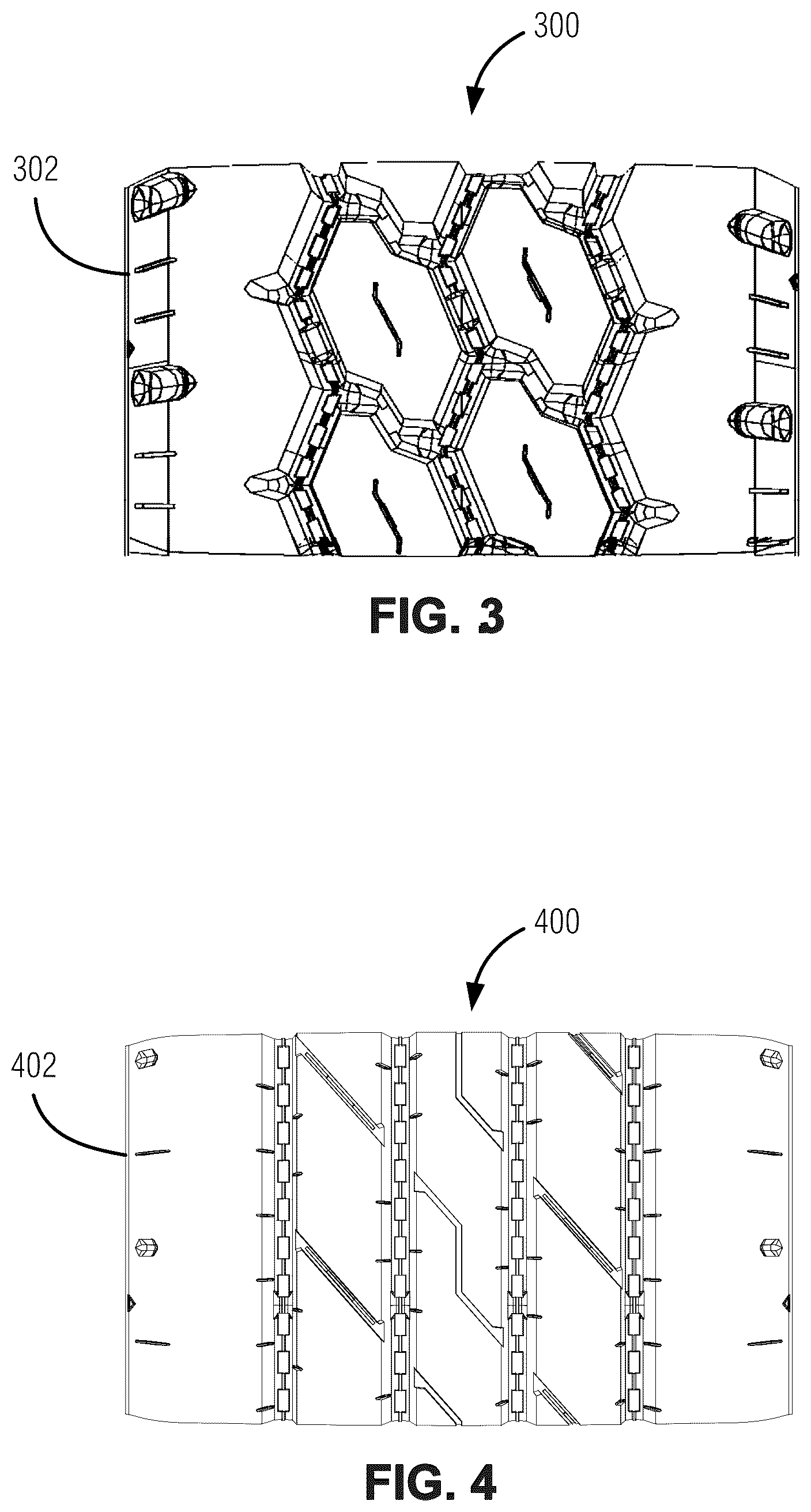 Patent US12311702 Figure 2 – Tire tread with multiple circumferential asymmetries