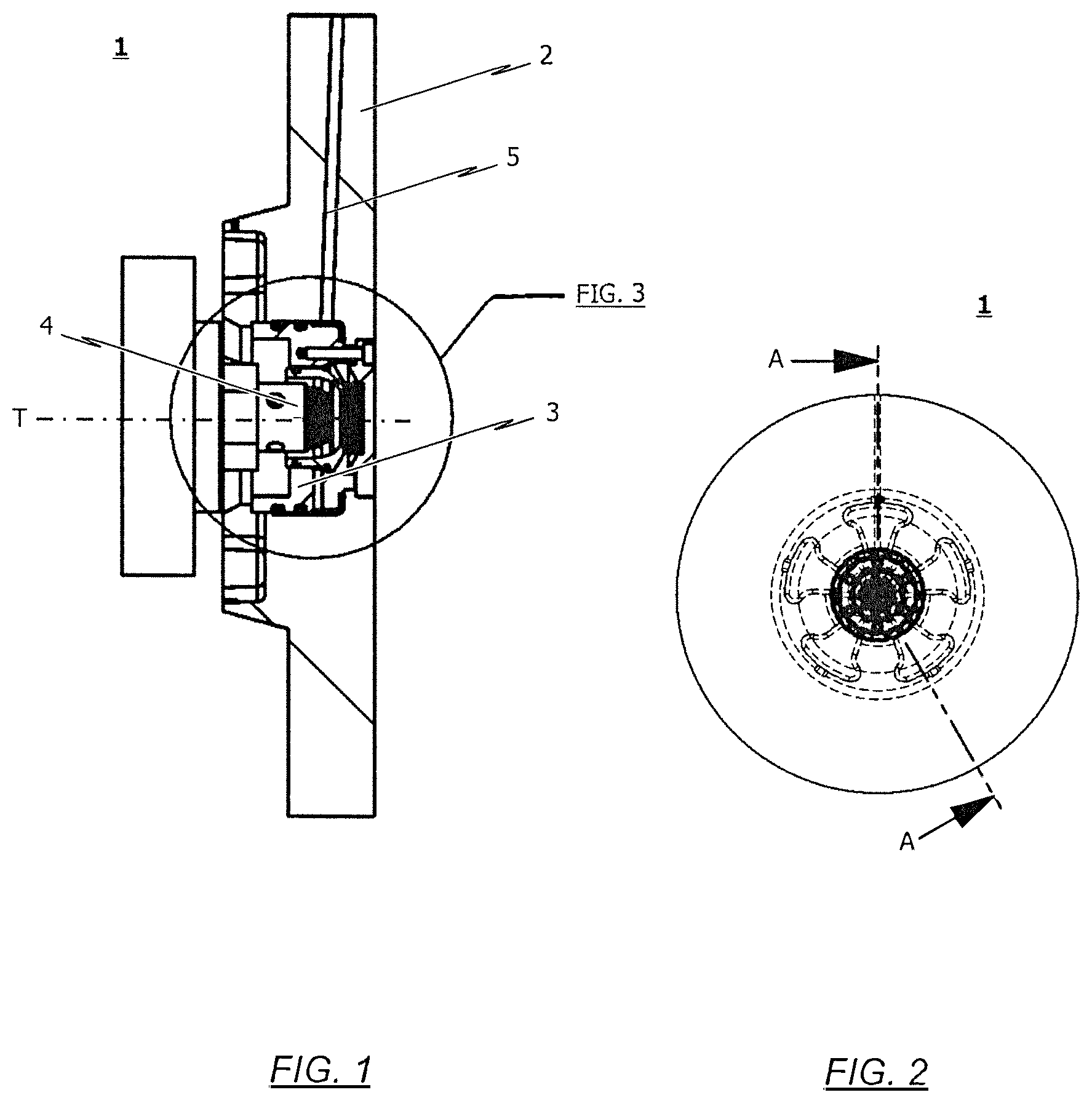 Patent US12311704 Figure 1 – Wheel unit of a vehicle and a valve assembly for a wheel unit