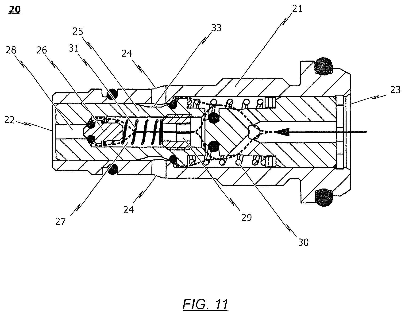 Patent US12311704 Figure 8 – Wheel unit of a vehicle and a valve assembly for a wheel unit
