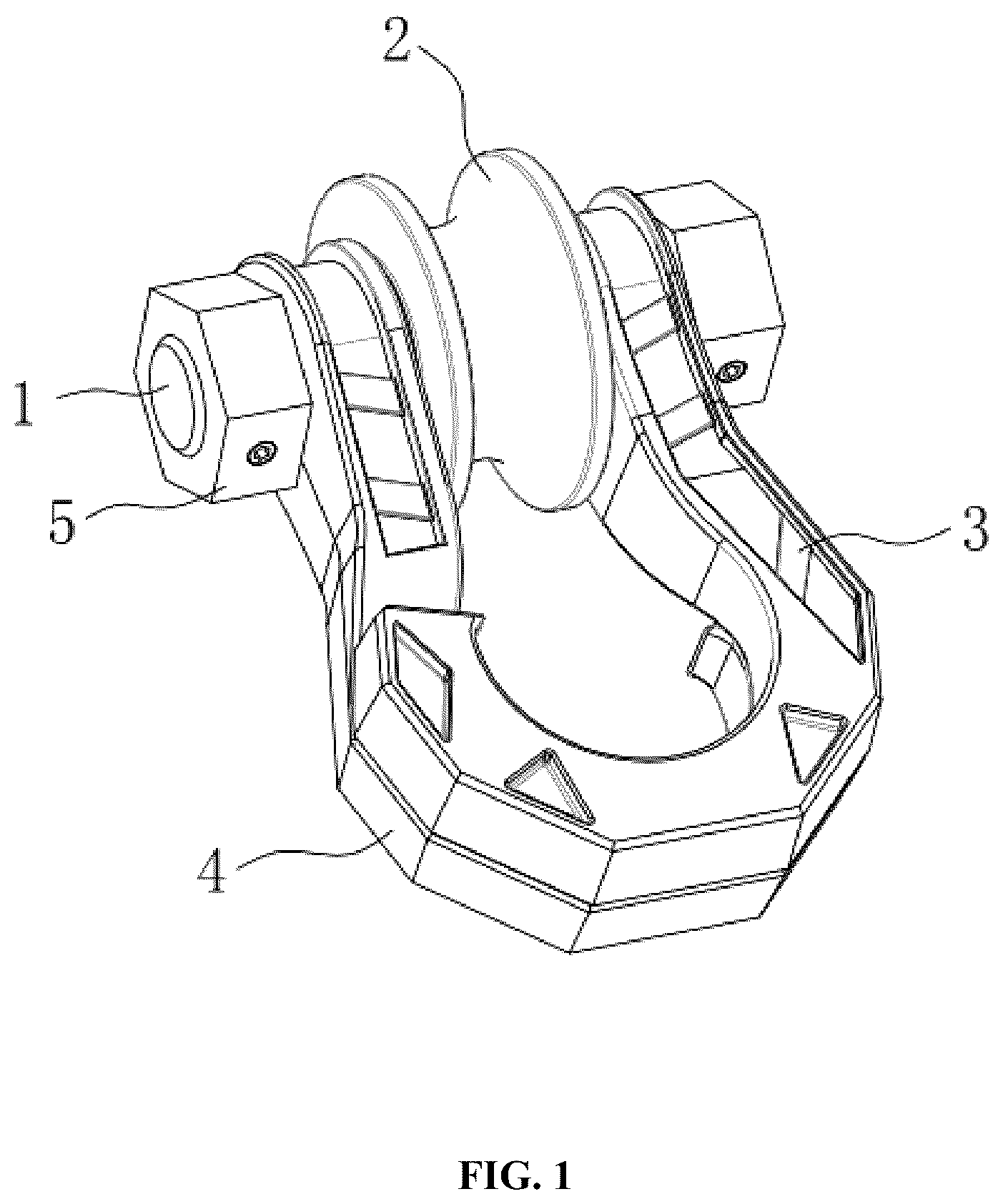Patent US12311708 Figure 1 – Pulley fastener for connecting with trailer shackles