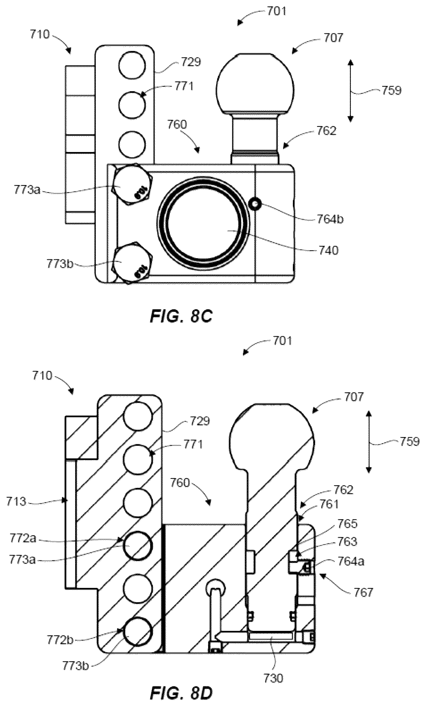 Patent US12311709 Figure 14 – Weight measuring hitch ball assembly for measuring weight of a trailer supported by a tow vehicle