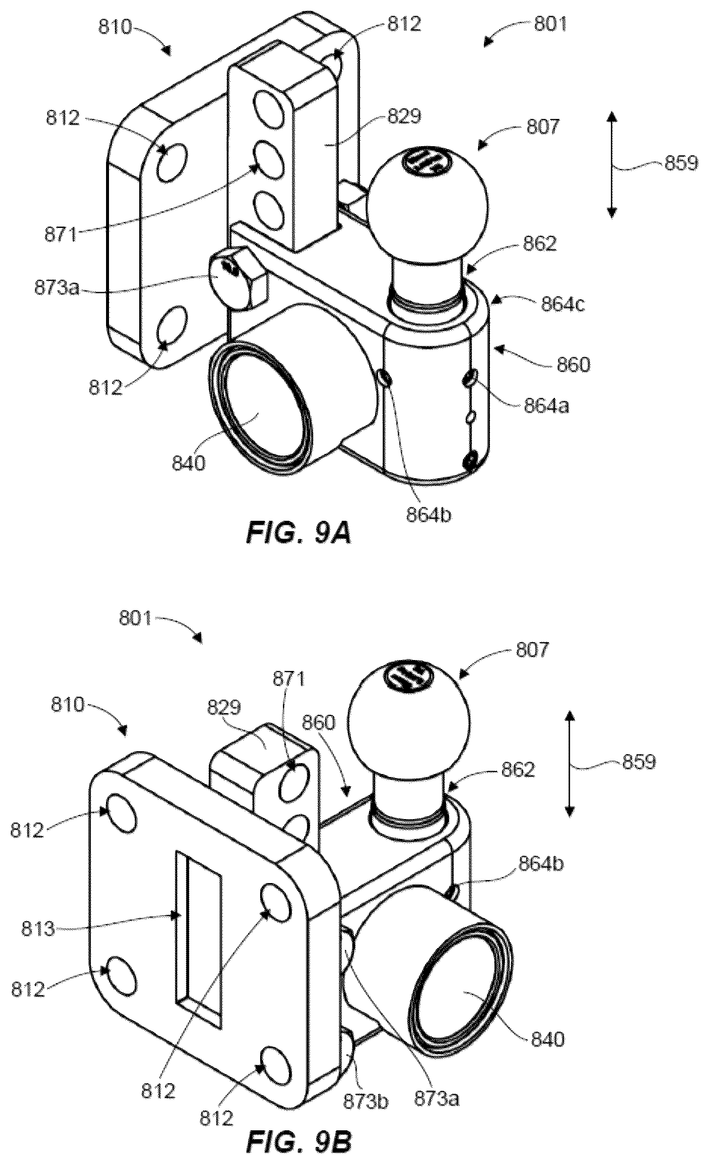 Patent US12311709 Figure 15 – Weight measuring hitch ball assembly for measuring weight of a trailer supported by a tow vehicle
