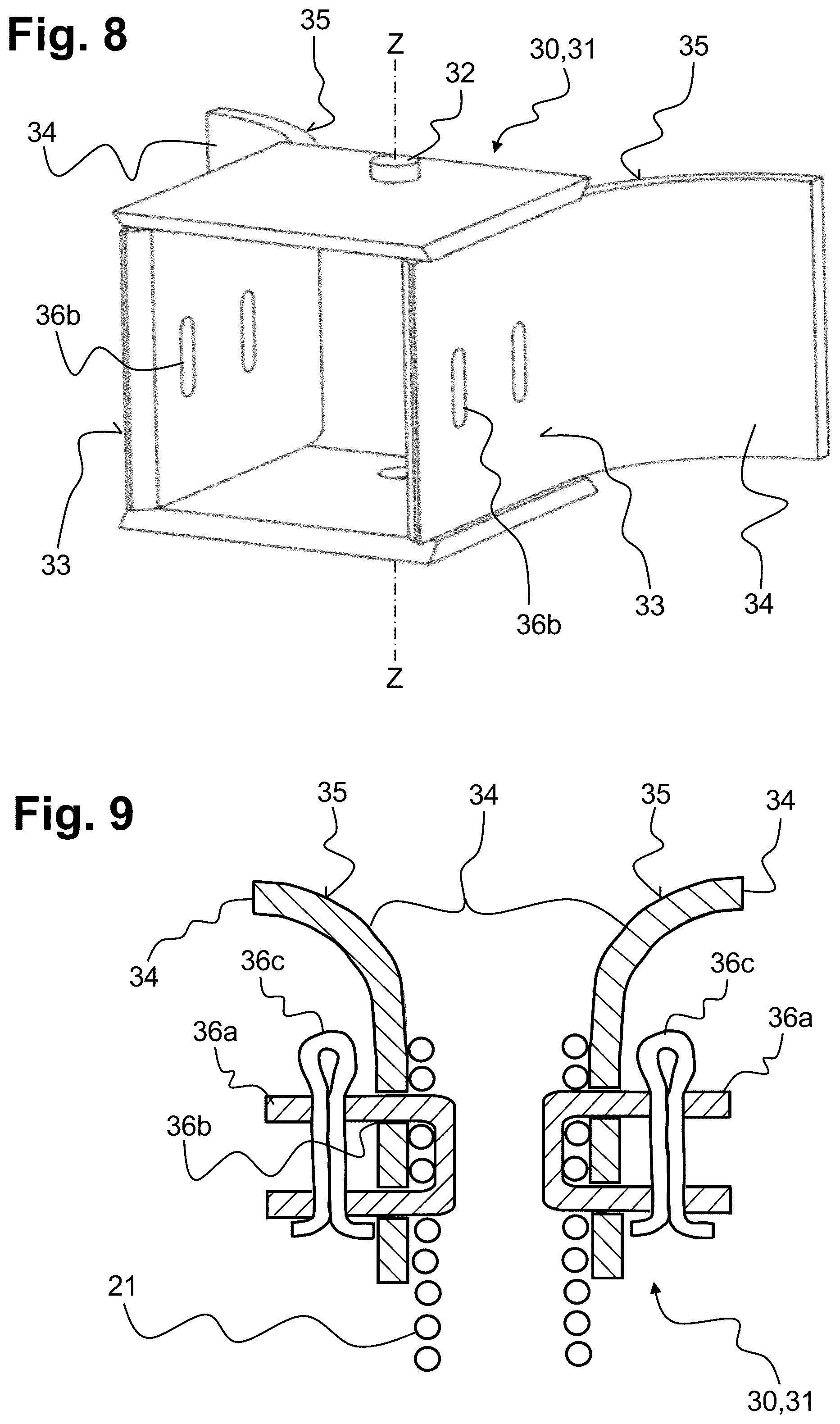 Patent US12311712 Figure 4 – Cable routing device