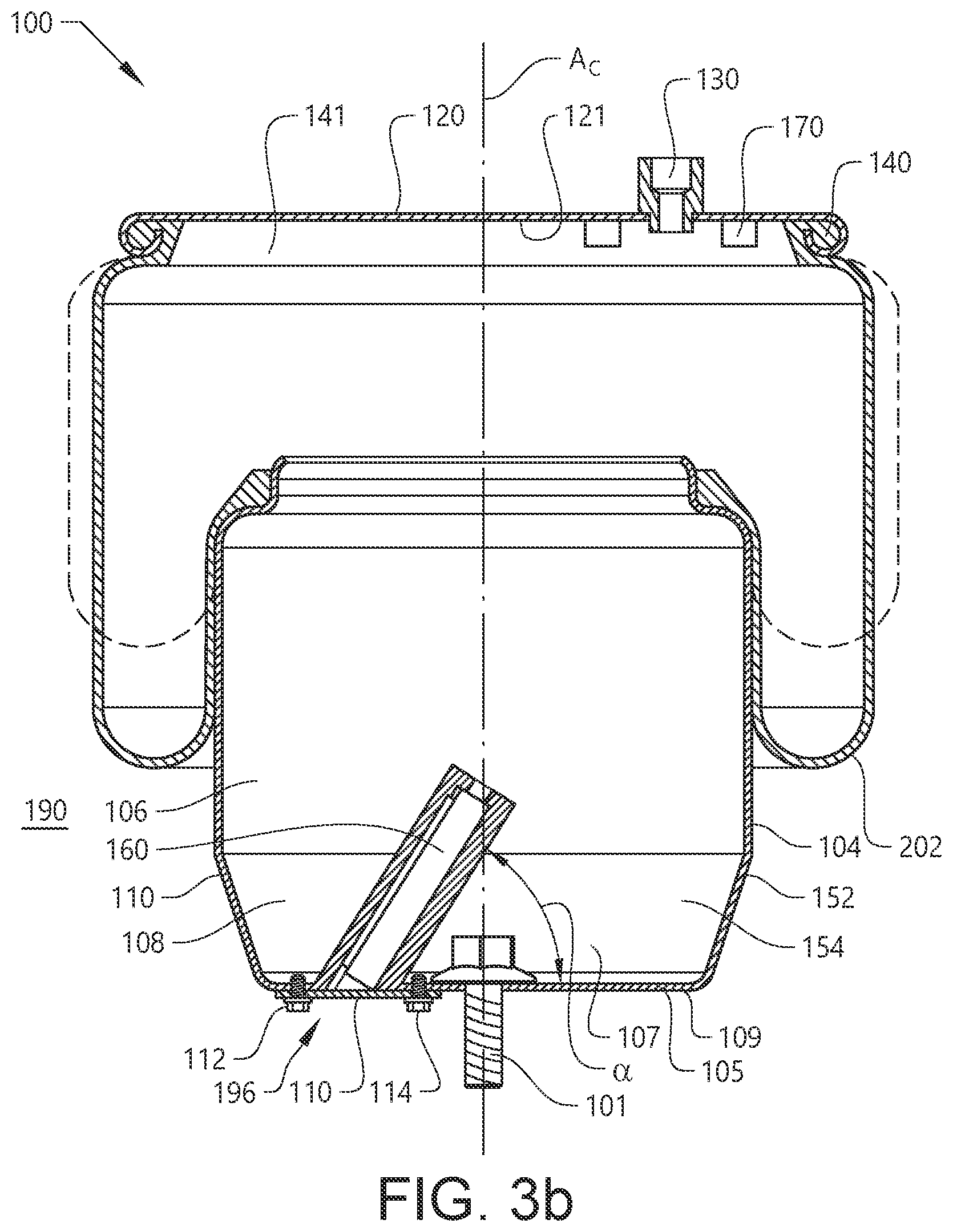 Patent US12311715 Figure 4 – Suspension arrangement for a vehicle