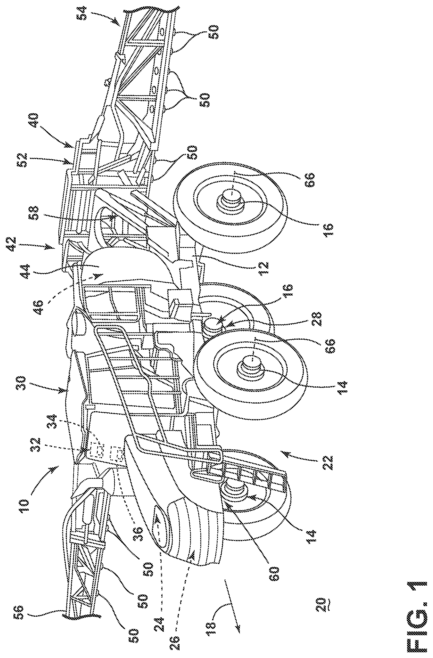 Patent US12311718 Figure 1 – System and method for an agricultural vehicle