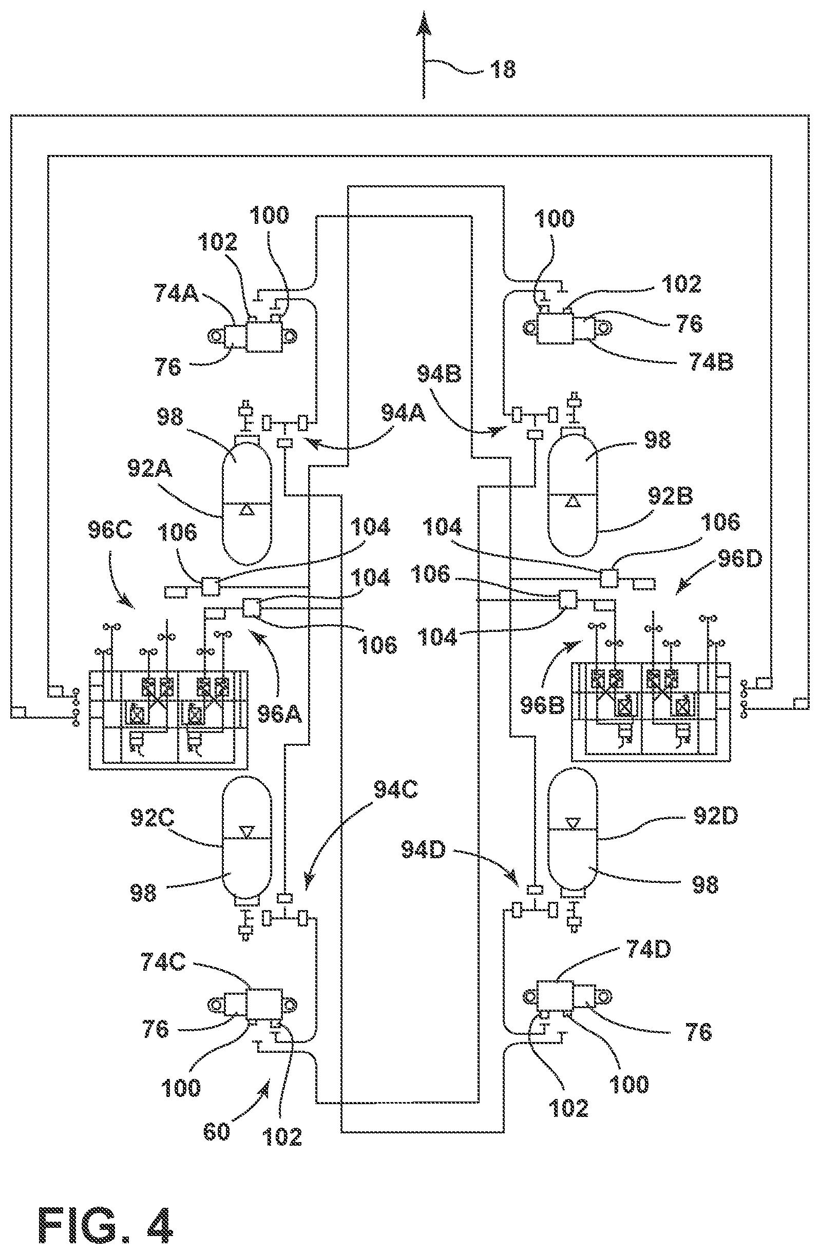 Patent US12311718 Figure 4 – System and method for an agricultural vehicle