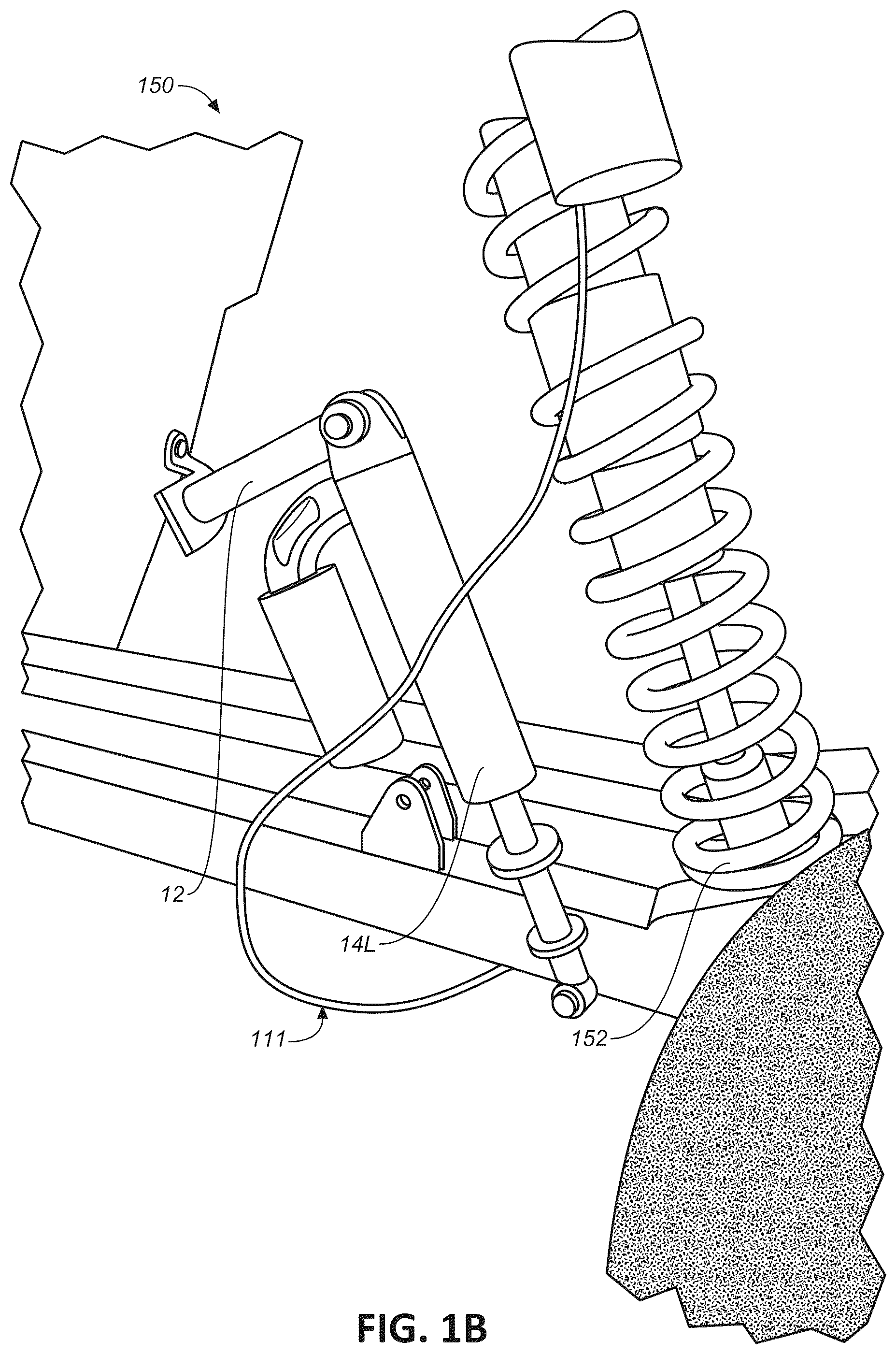 Patent US12311720 Figure 2 – Hydraulic cross-linked suspension
