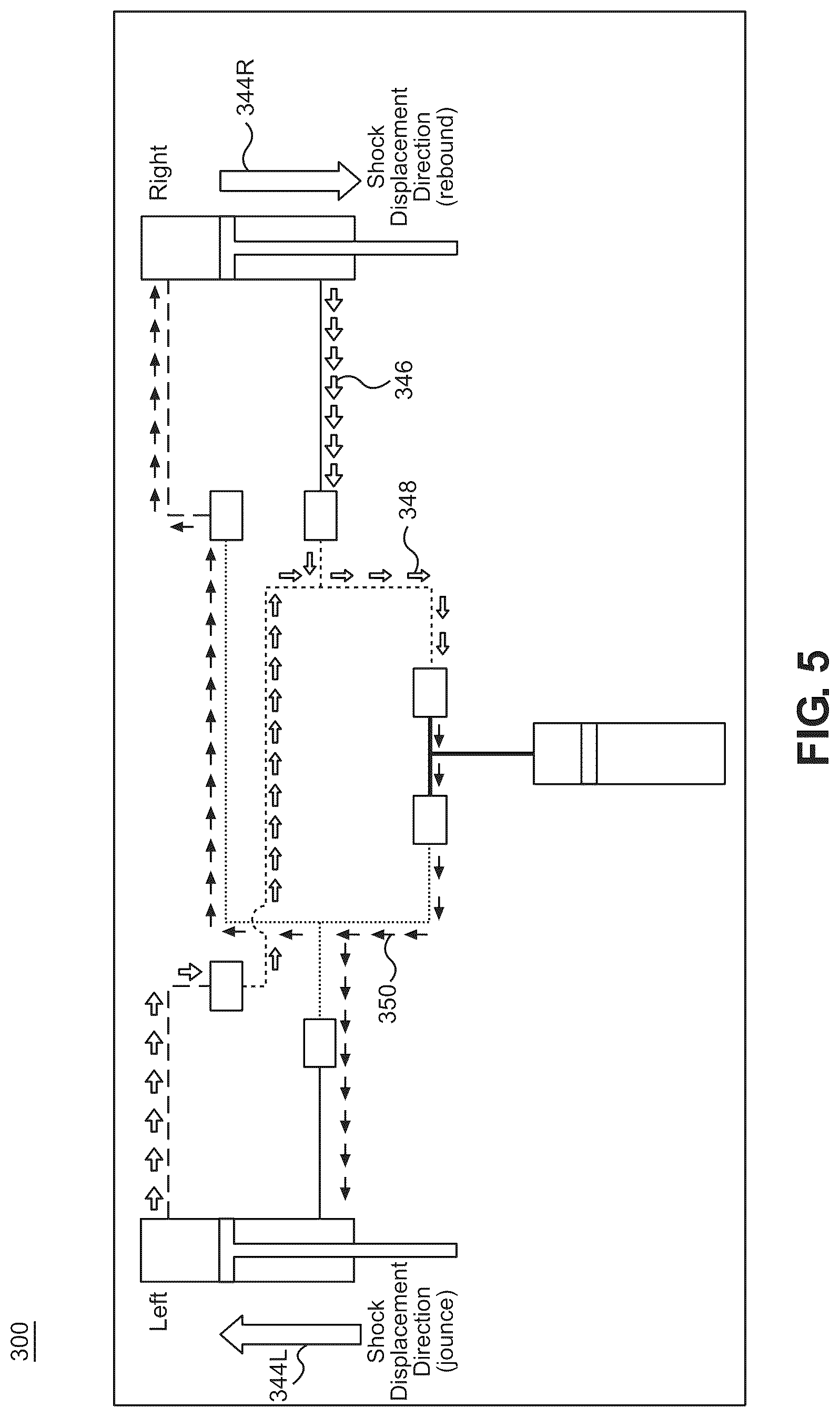 Patent US12311720 Figure 8 – Hydraulic cross-linked suspension