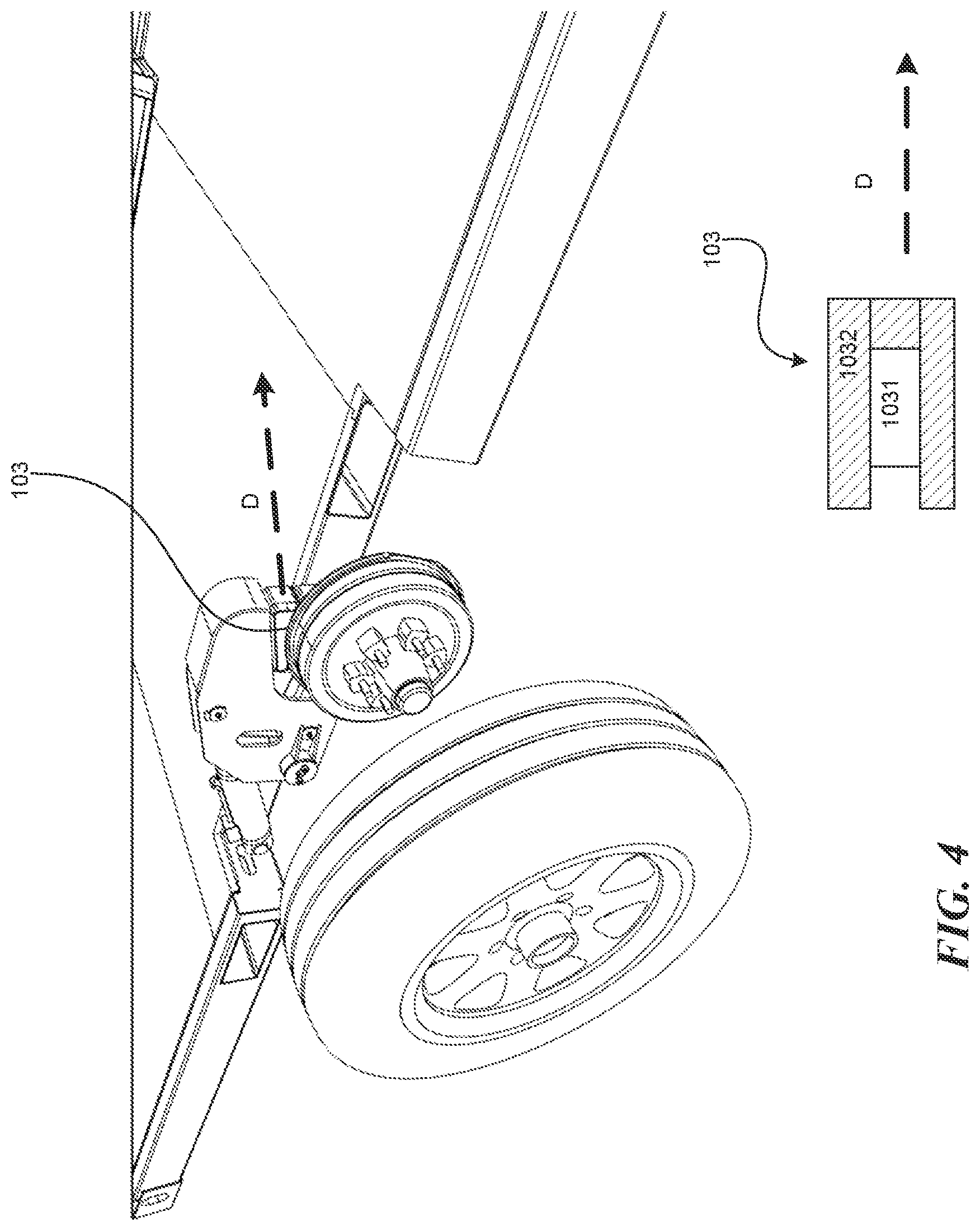 Patent US12311721 Figure 4 – Single axle suspension system and associated methods