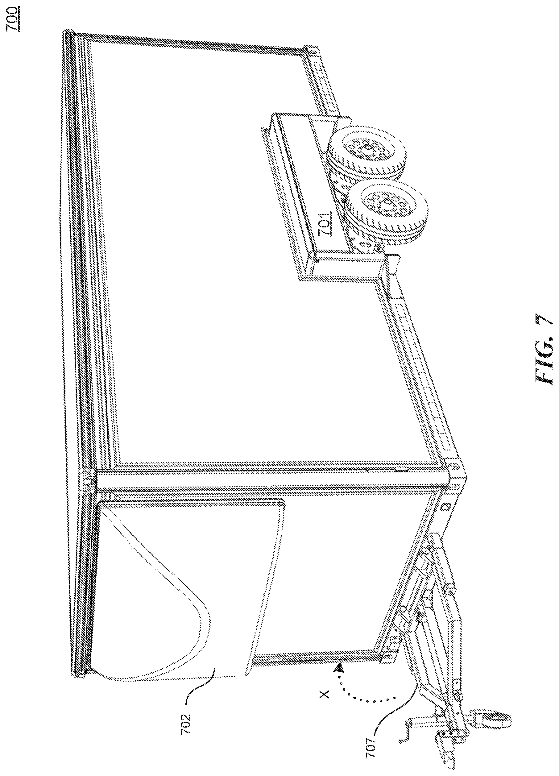 Patent US12311721 Figure 7 – Single axle suspension system and associated methods