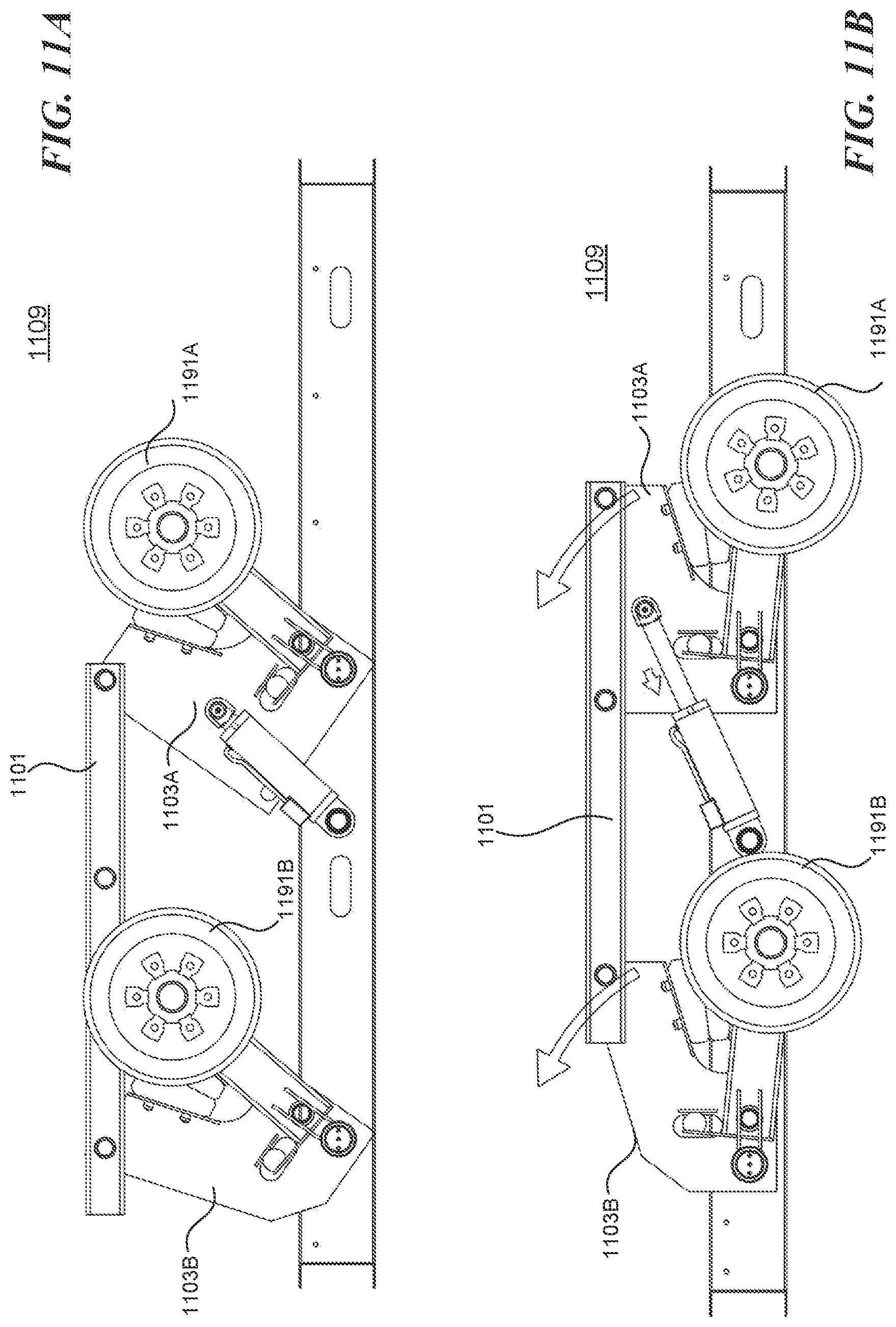 Patent US12311721 Figure 11 – Single axle suspension system and associated methods