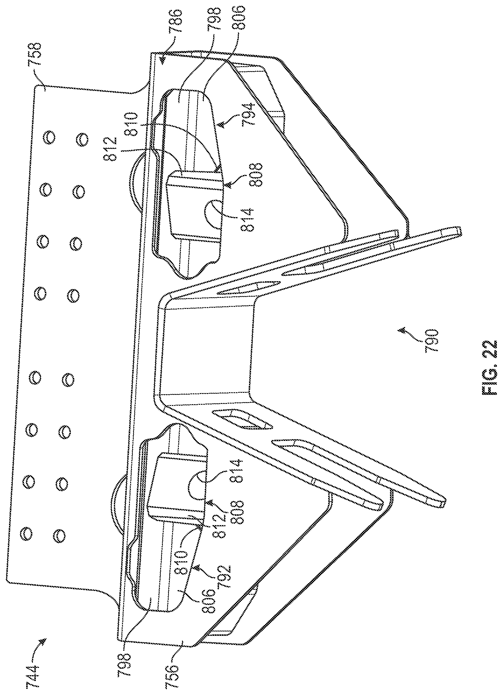 Patent US12311723 Figure 20 – Systems and methods for a suspension assembly on an electrified vehicle