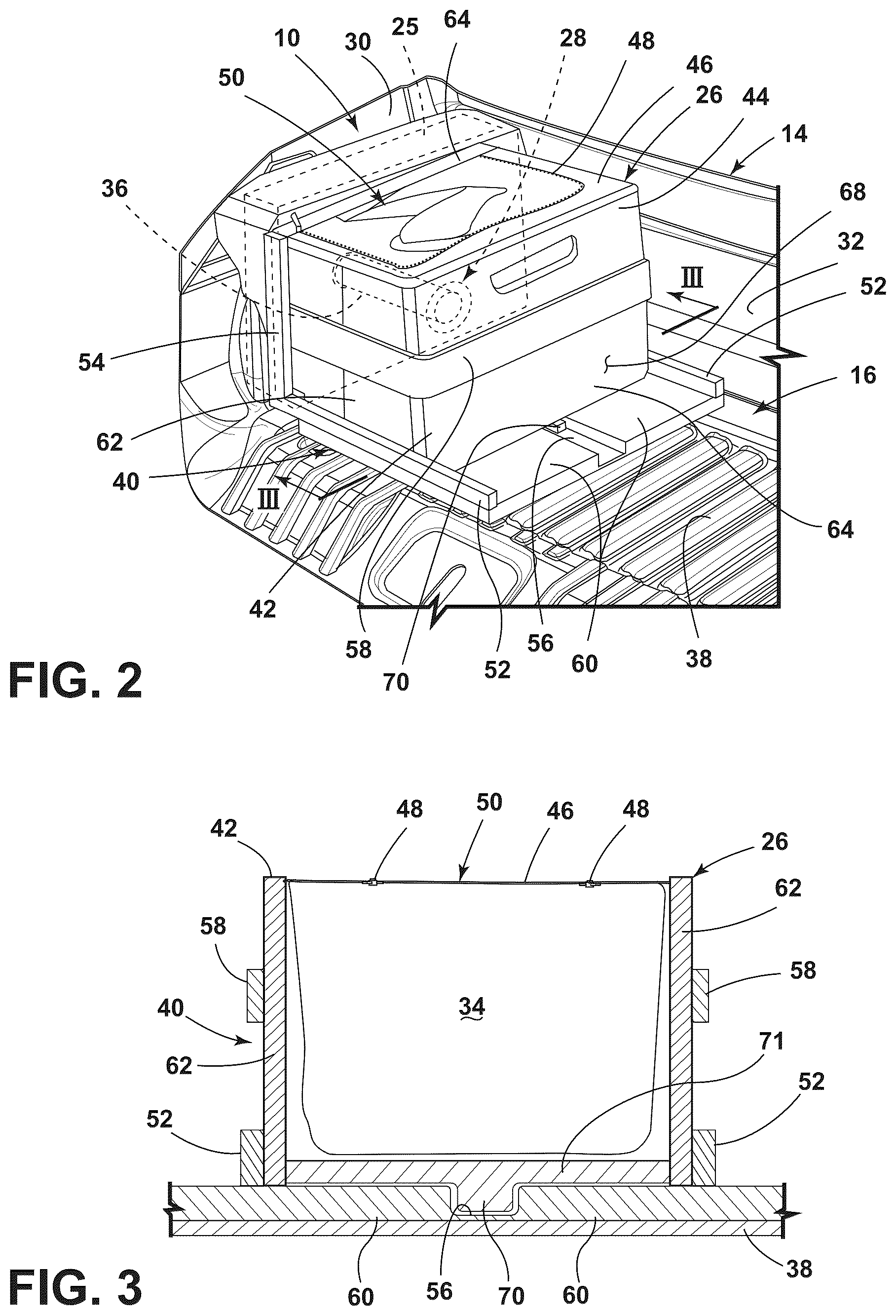 Patent US12311725 Figure 2 – Thermal management system and stabilizer assembly for a vehicle