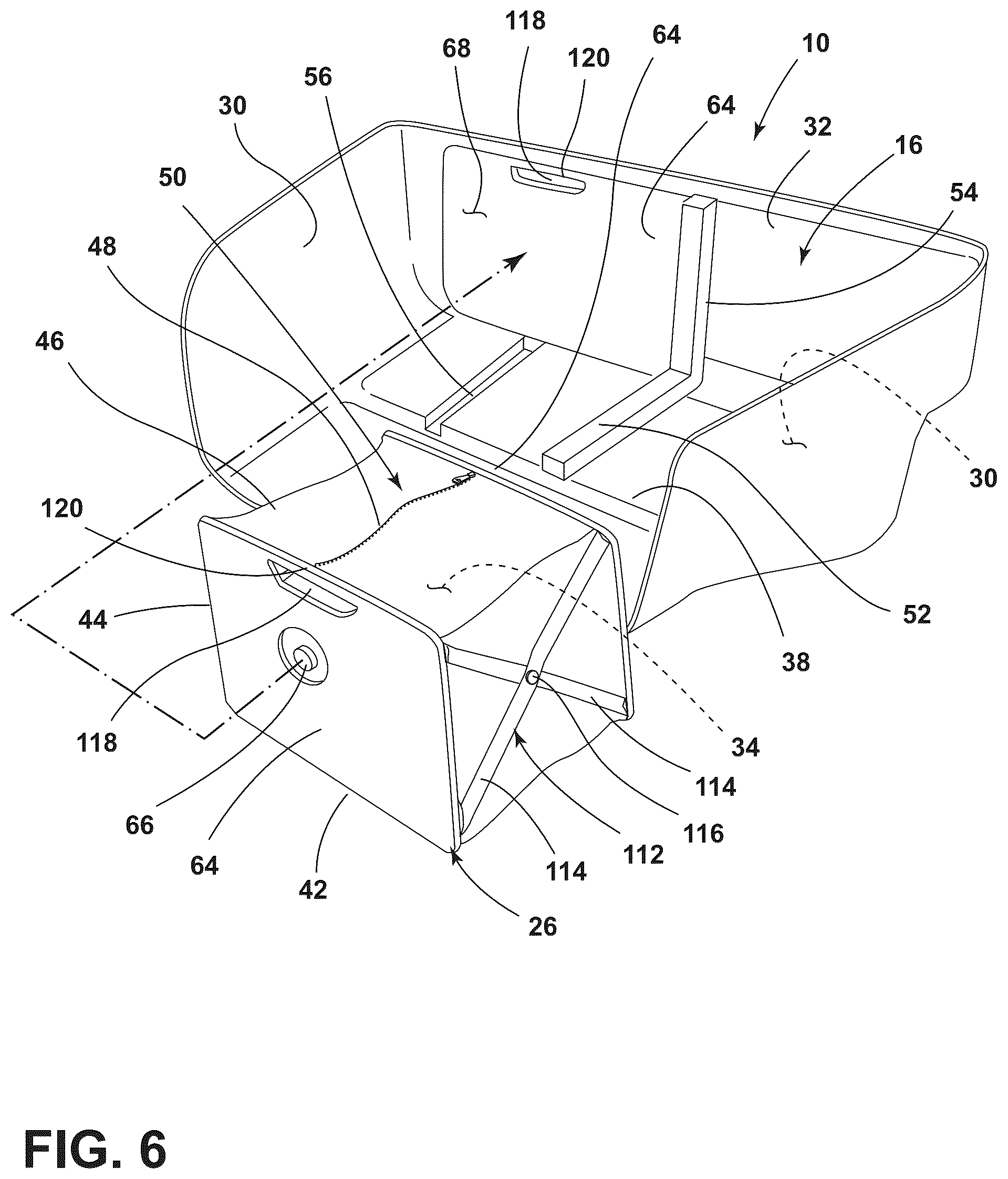 Patent US12311725 Figure 4 – Thermal management system and stabilizer assembly for a vehicle