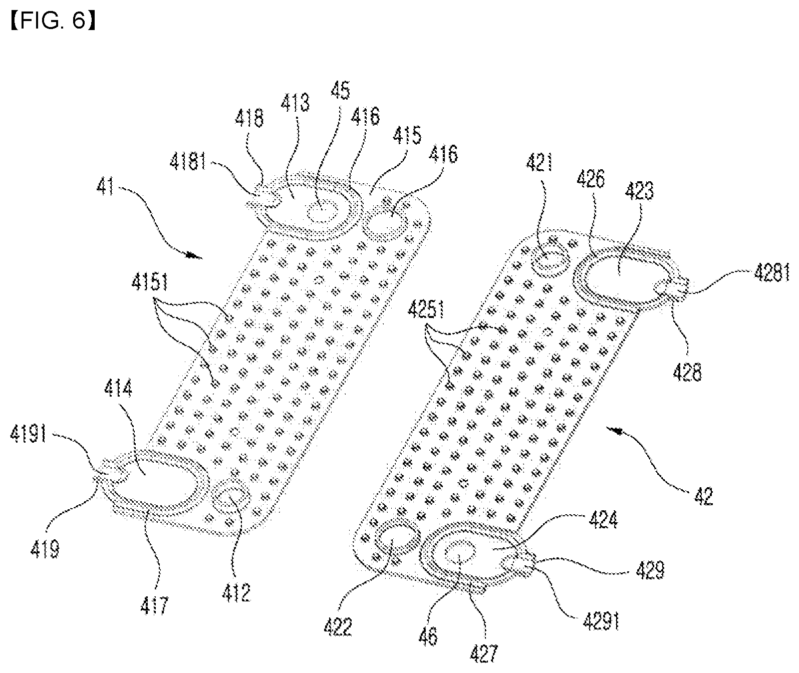 Patent US12311727 Figure 6 – Heat exchanger for vehicles