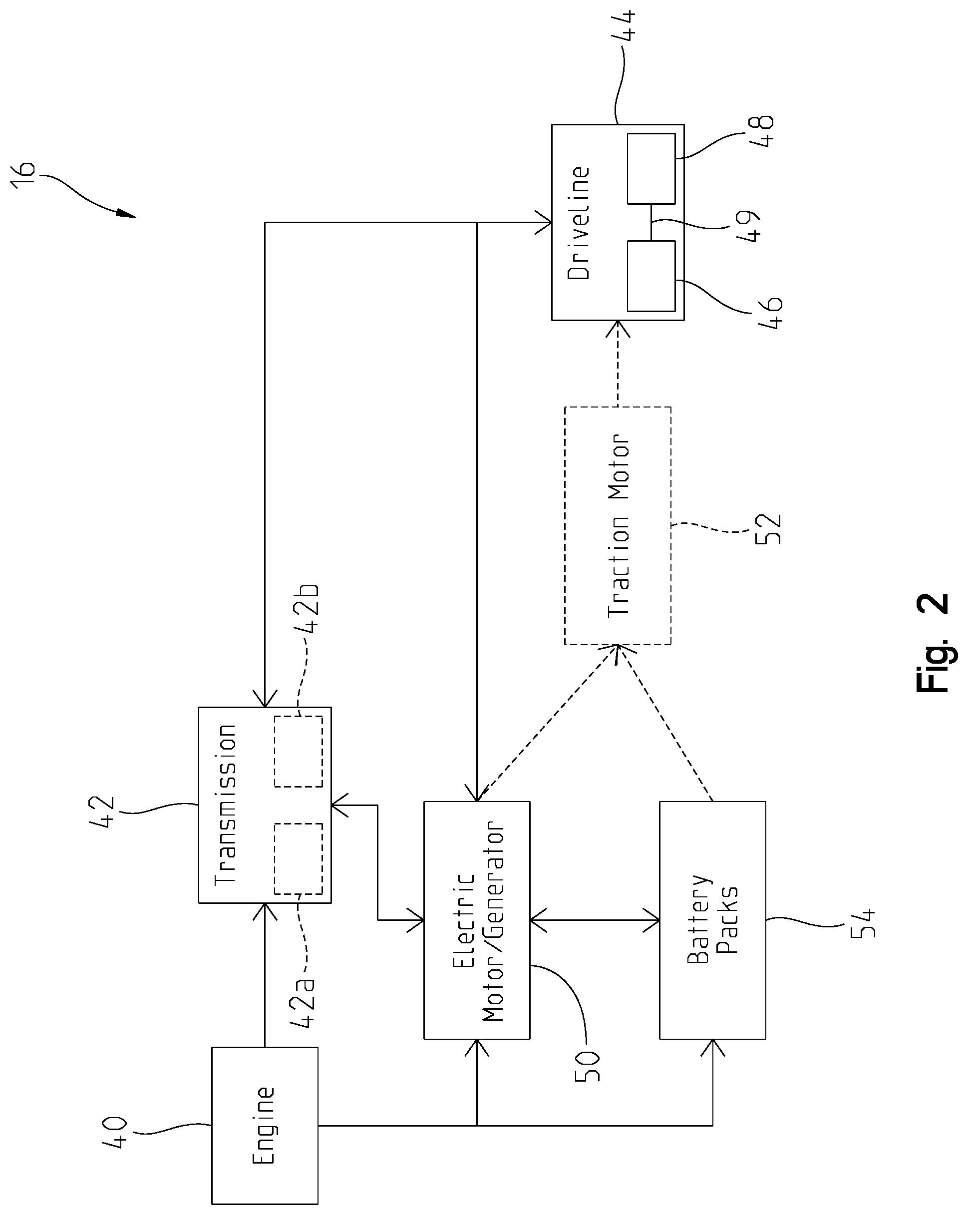Patent US12311728 Figure 3 – Hybrid utility vehicle